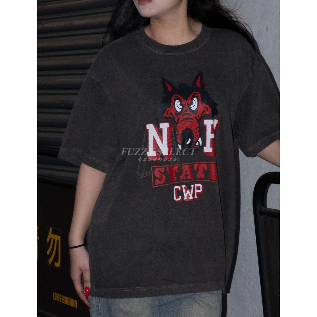 【逢甲 FUZZY】NEIGHBORHOOD NH . TEE SS-15 NBHD 灰狼 水洗 短T Tee