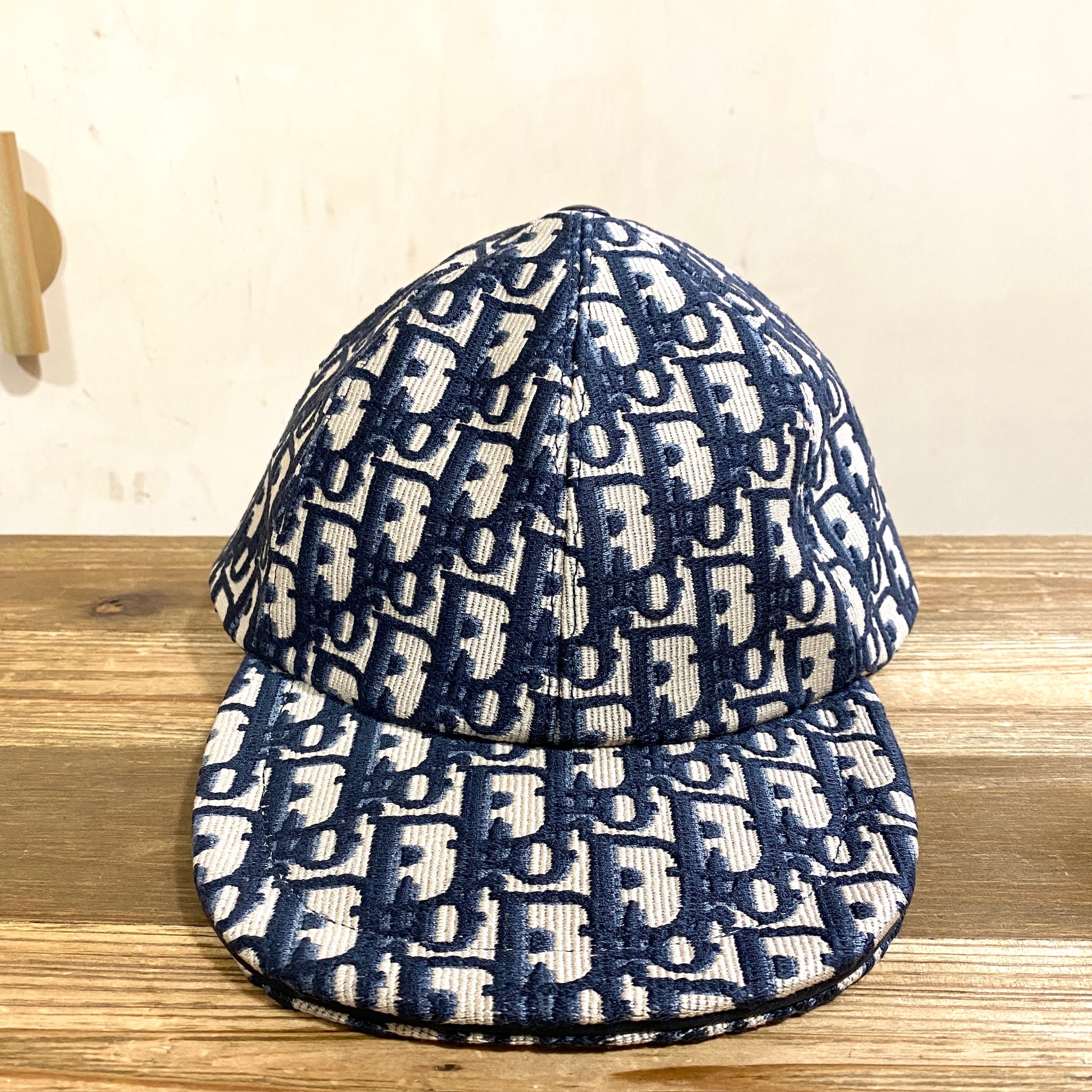 Unused] Dior cap 58 blue