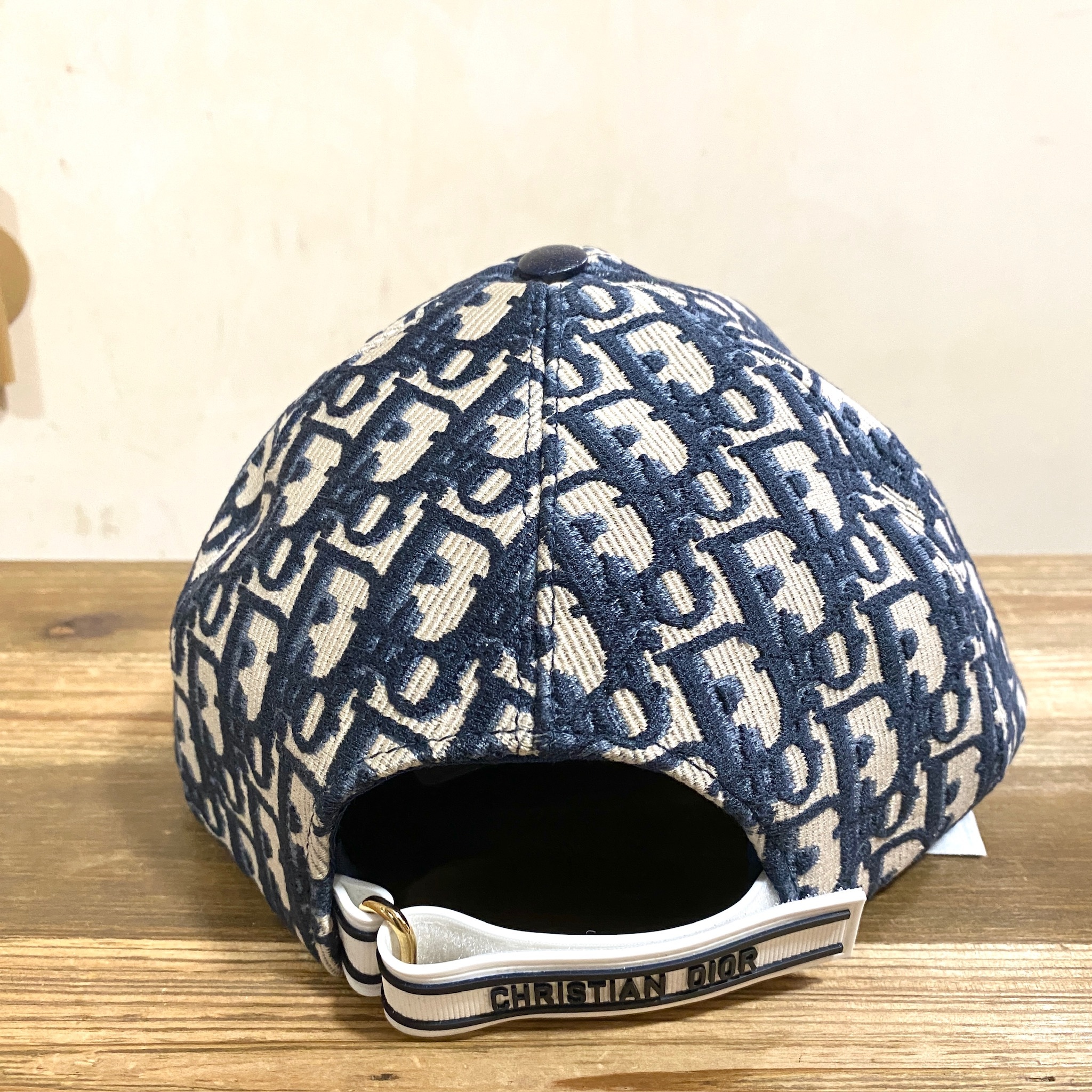 【未使用】クリスチャンディオール Dプレイヤー ロゴ キャップ VIBE 58 Unused Christian Dior D-Player Logo Cap VIBE 58