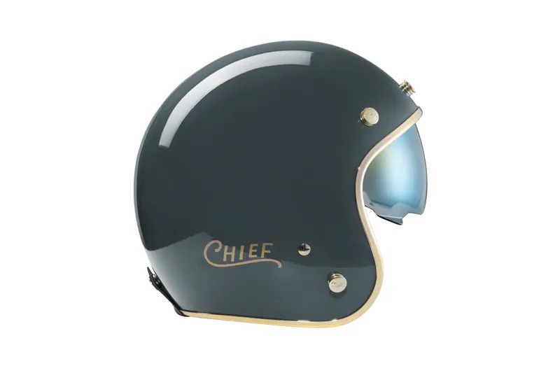Chief Helmet DEMETER 水泥灰 3/4 半罩 復古帽