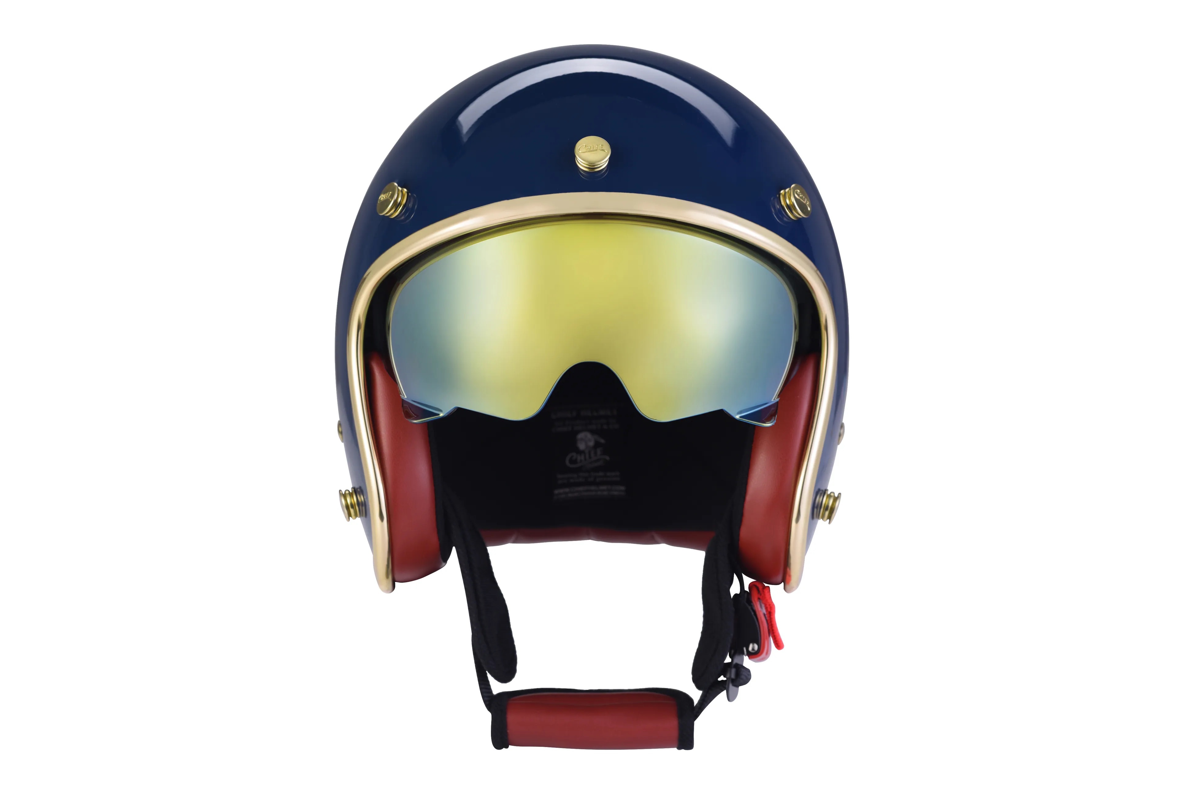 Chief Helmet DEMETER 深藍 3/4 半罩 復古帽