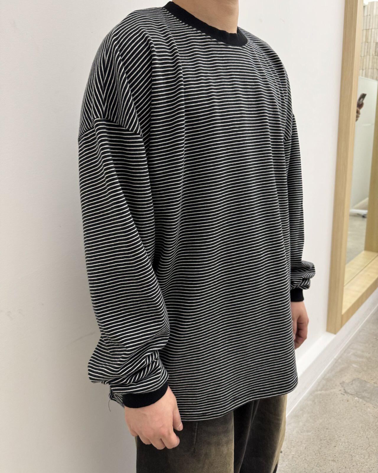 橫間長袖衫 FARMERS-124T