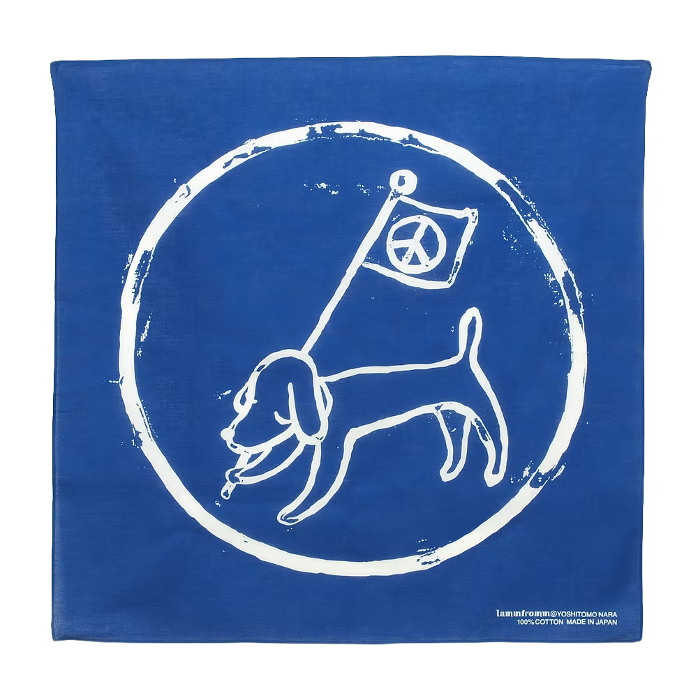 奈良美智 Yoshitomo Nara - Bandana NARA FLAG 方巾