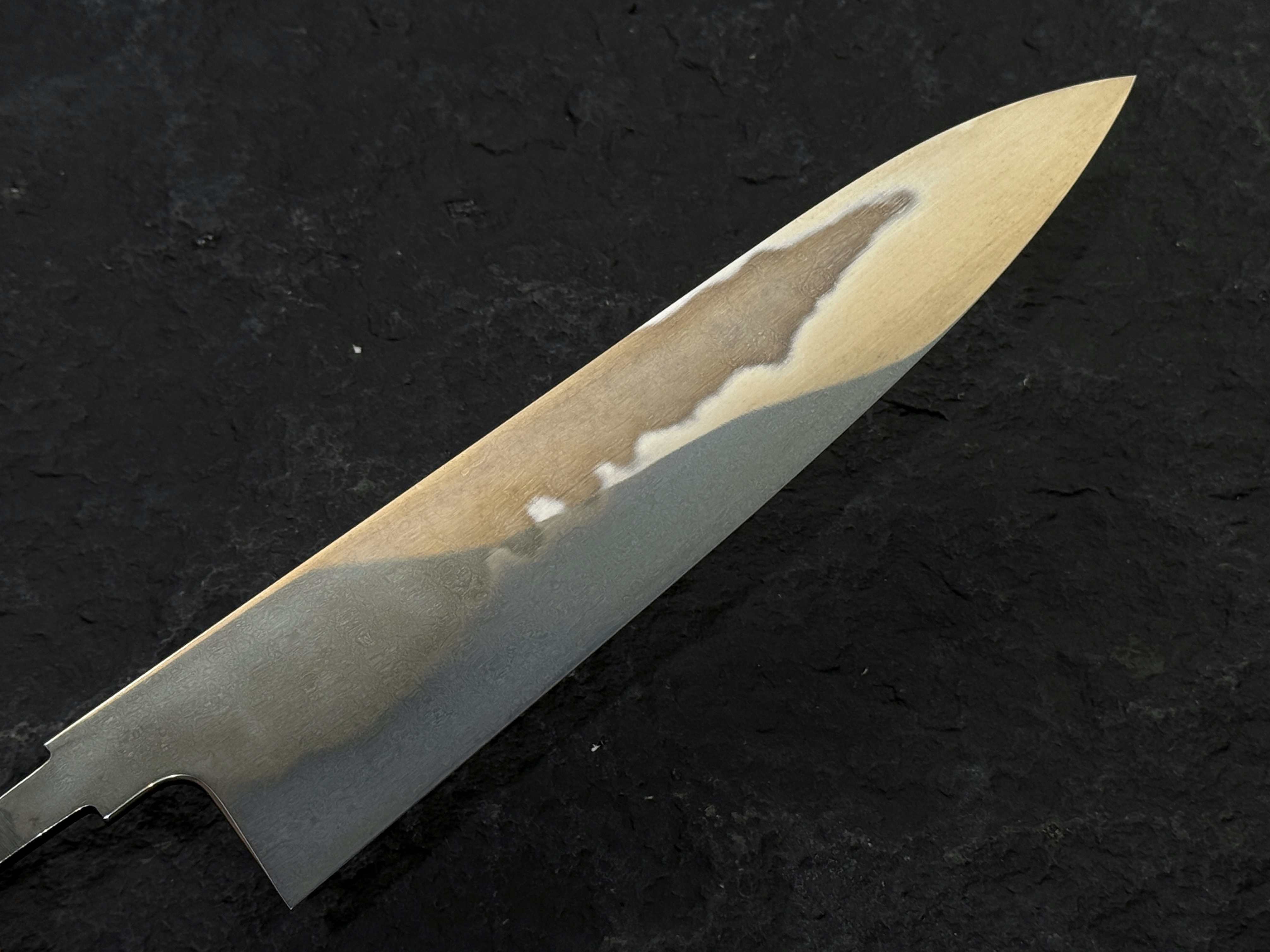 橋本庄市「沢瀉」白一鋼本燒牛刀