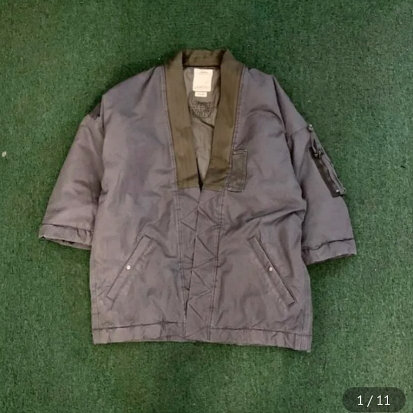 ON SALE: VISVIM SANJURO KIMONO JKT - GREY IN STOCK NOW (現貨發售中)