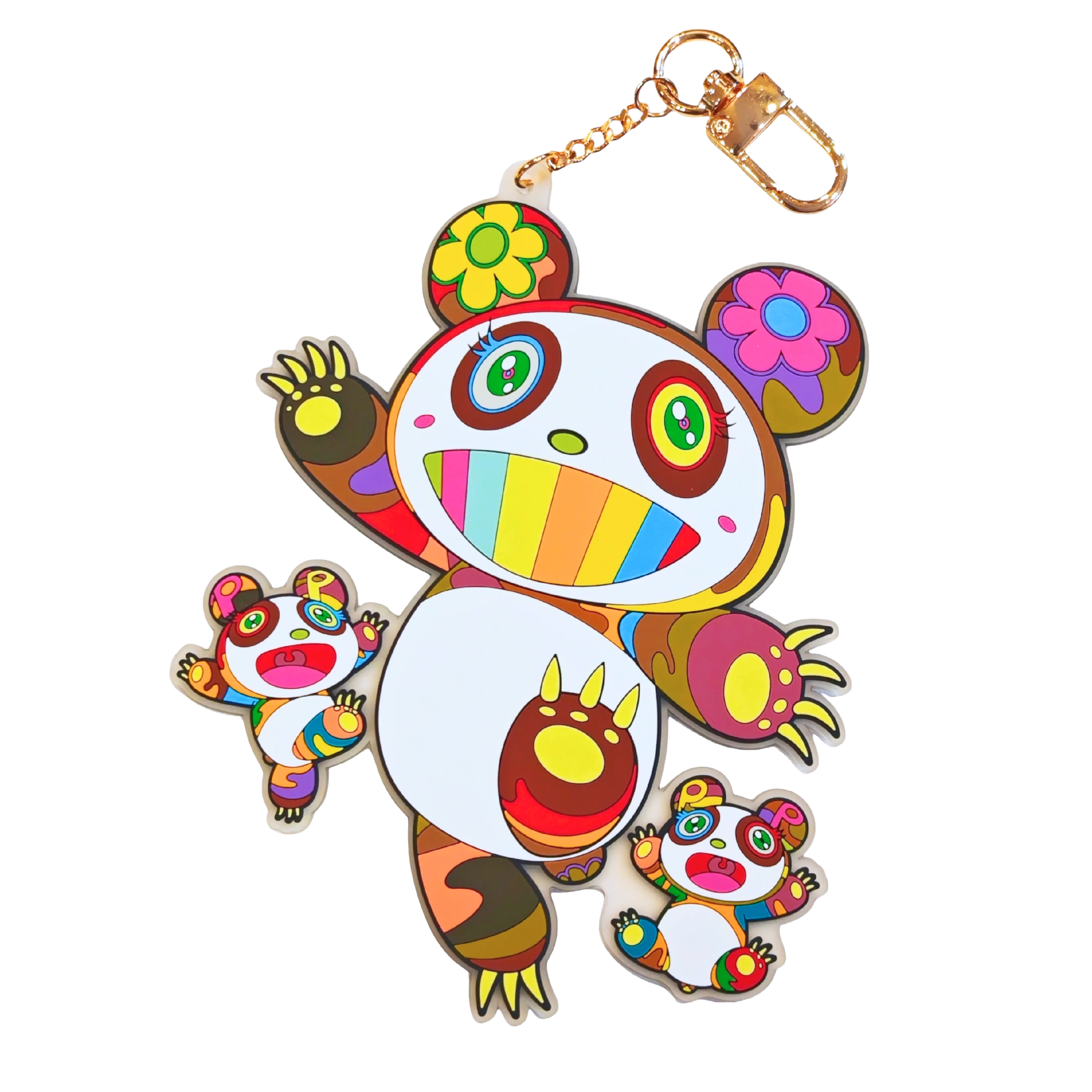 村上隆 Takashi Murakami - Panda Rubber Keyring 鑰匙圈