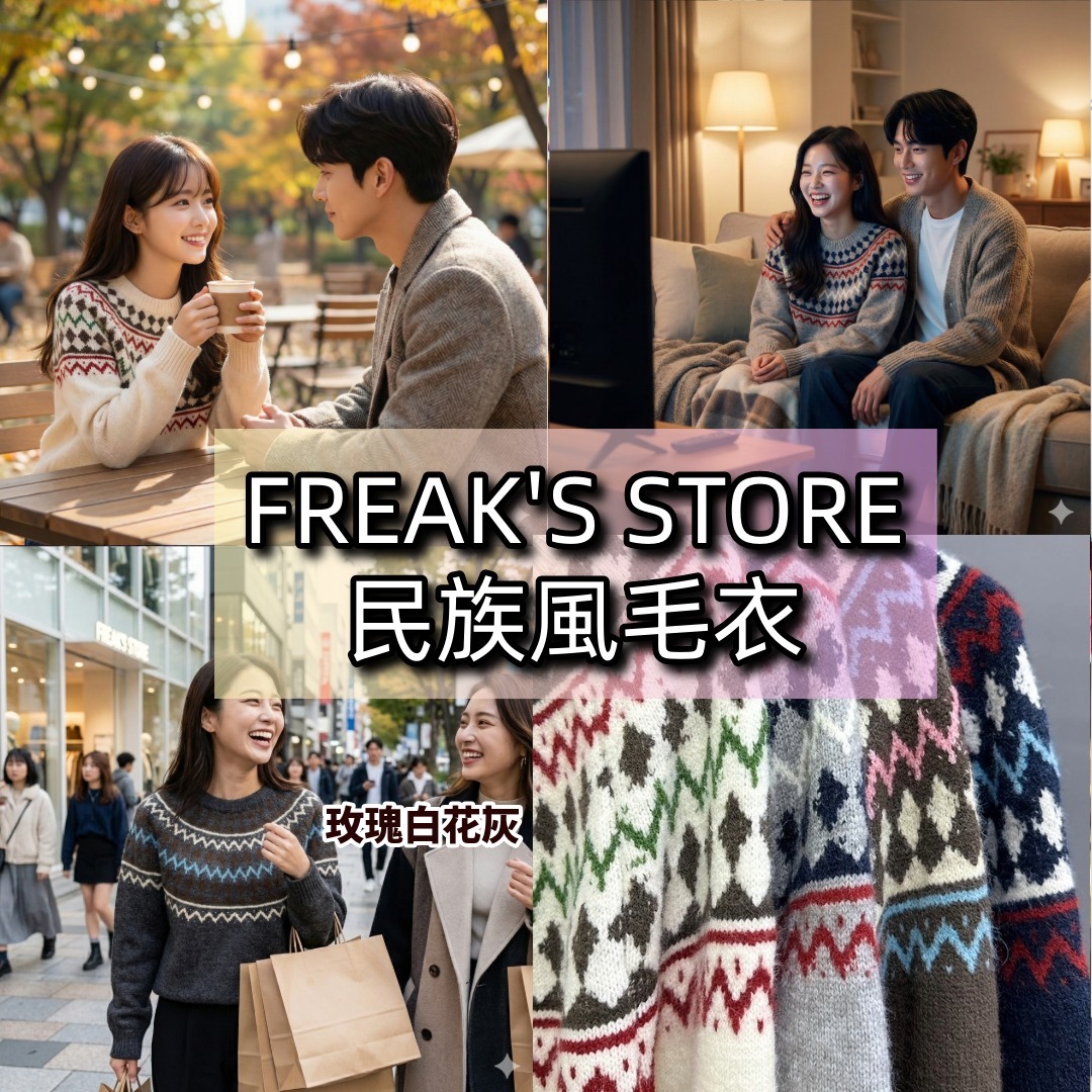 FREAK’S STORE 民族風毛衣