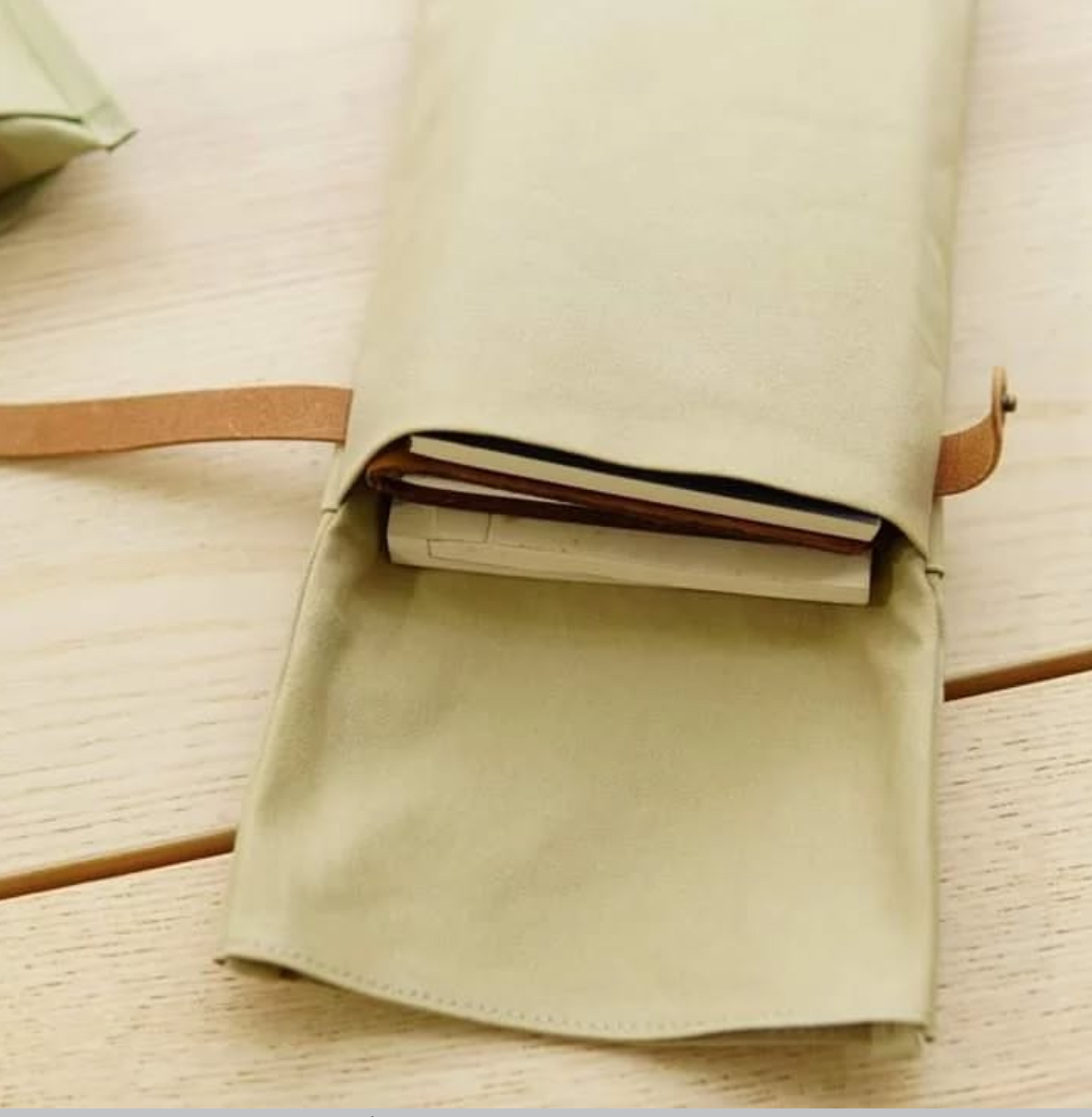 TN / B6 可用 三層 帆布收納袋｜Ｍ.Seed 臺灣