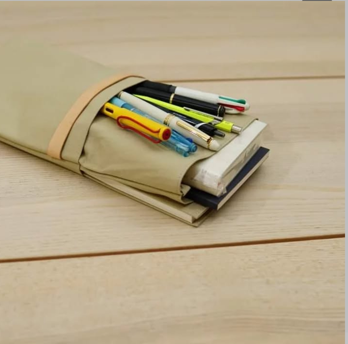 TN / B6 可用 三層 帆布收納袋｜Ｍ.Seed 臺灣