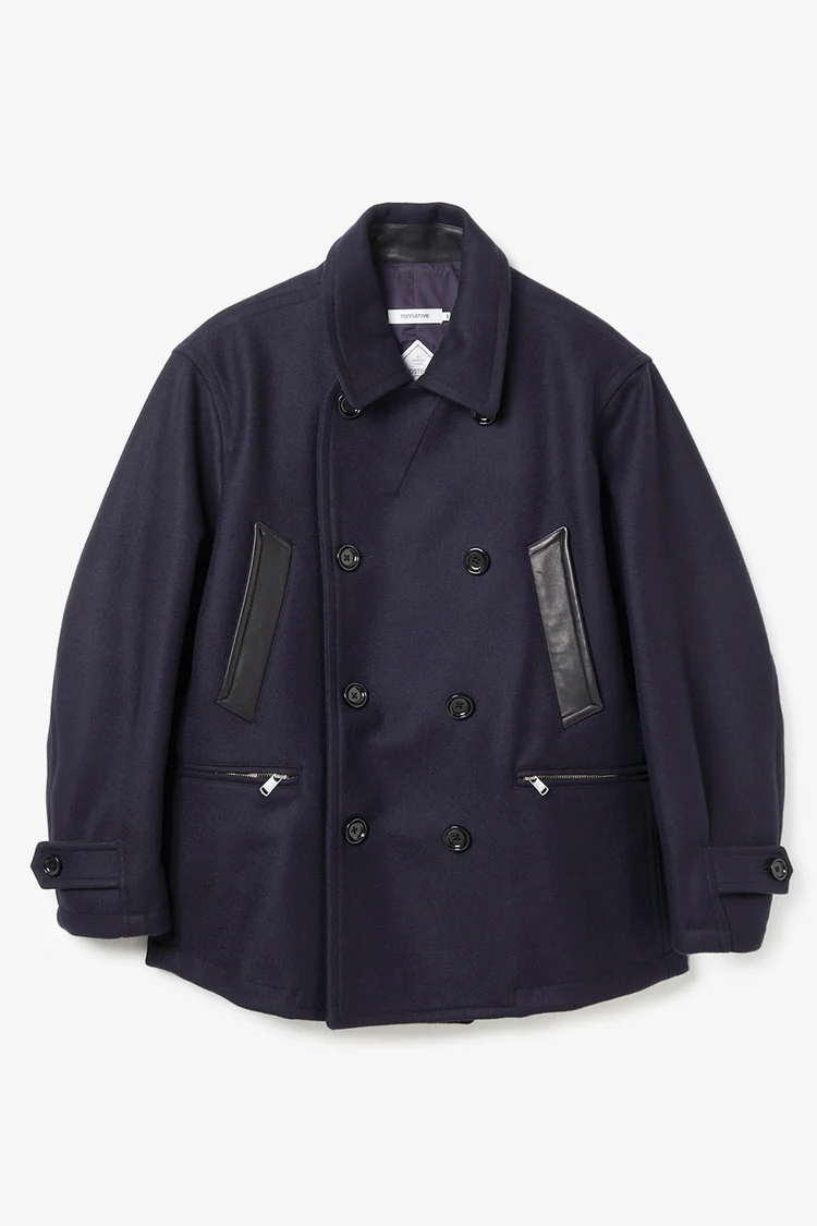 nonnative MARINER COAT W/N DOUBLE MELTON WITH WINDSTOPPER (2COL)