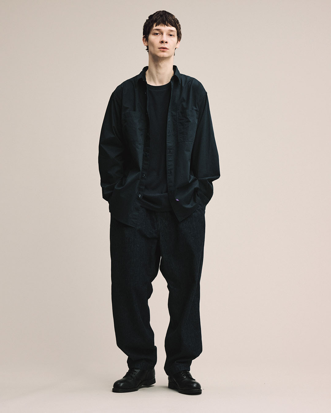 𝐓𝐇𝐄 𝐍𝐎𝐑𝐓𝐇 𝐅𝐀𝐂𝐄 𝐏𝐔𝐑𝐏𝐋𝐄 𝐋𝐀𝐁𝐄𝐋 雙口袋野外工作襯衫｜日本紫標 𝐂𝐎𝐎𝐋𝐌𝐀𝐗 𝐍𝐓𝟑𝟑𝟔𝟑𝐍