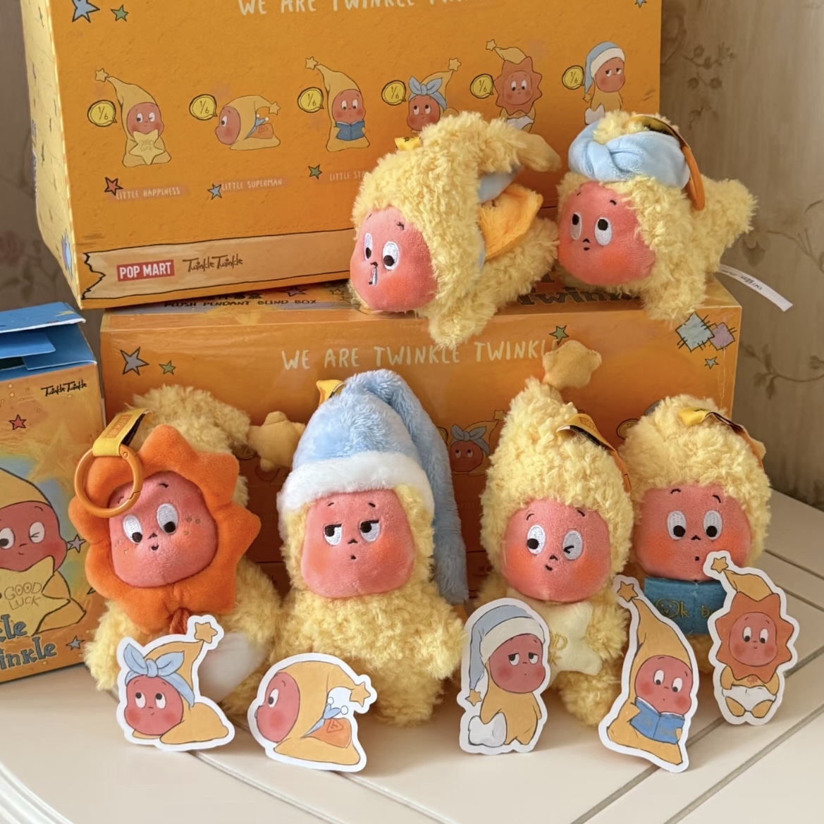 POP MART 泡泡瑪特星星人我們都是星星人系列 毛絨掛件盲盒