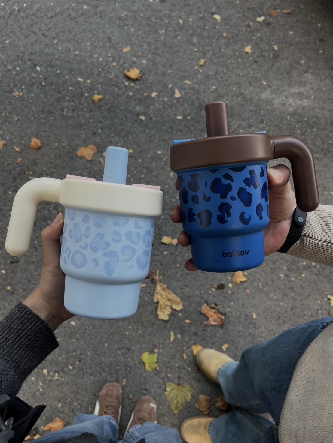 <熱銷第二團!!單件免運> bablov 豹紋水杯 610ml