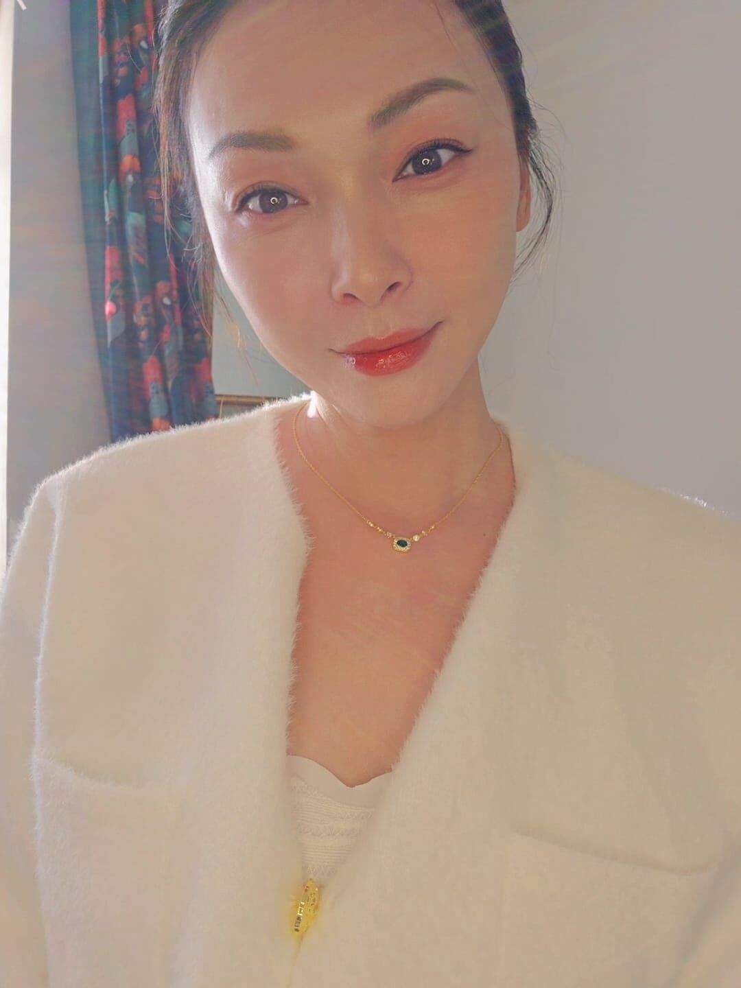 英國代購 (獨立訂單)-CYNTHIA ROWLEY 18ct Gold Plated Zirconia Necklace