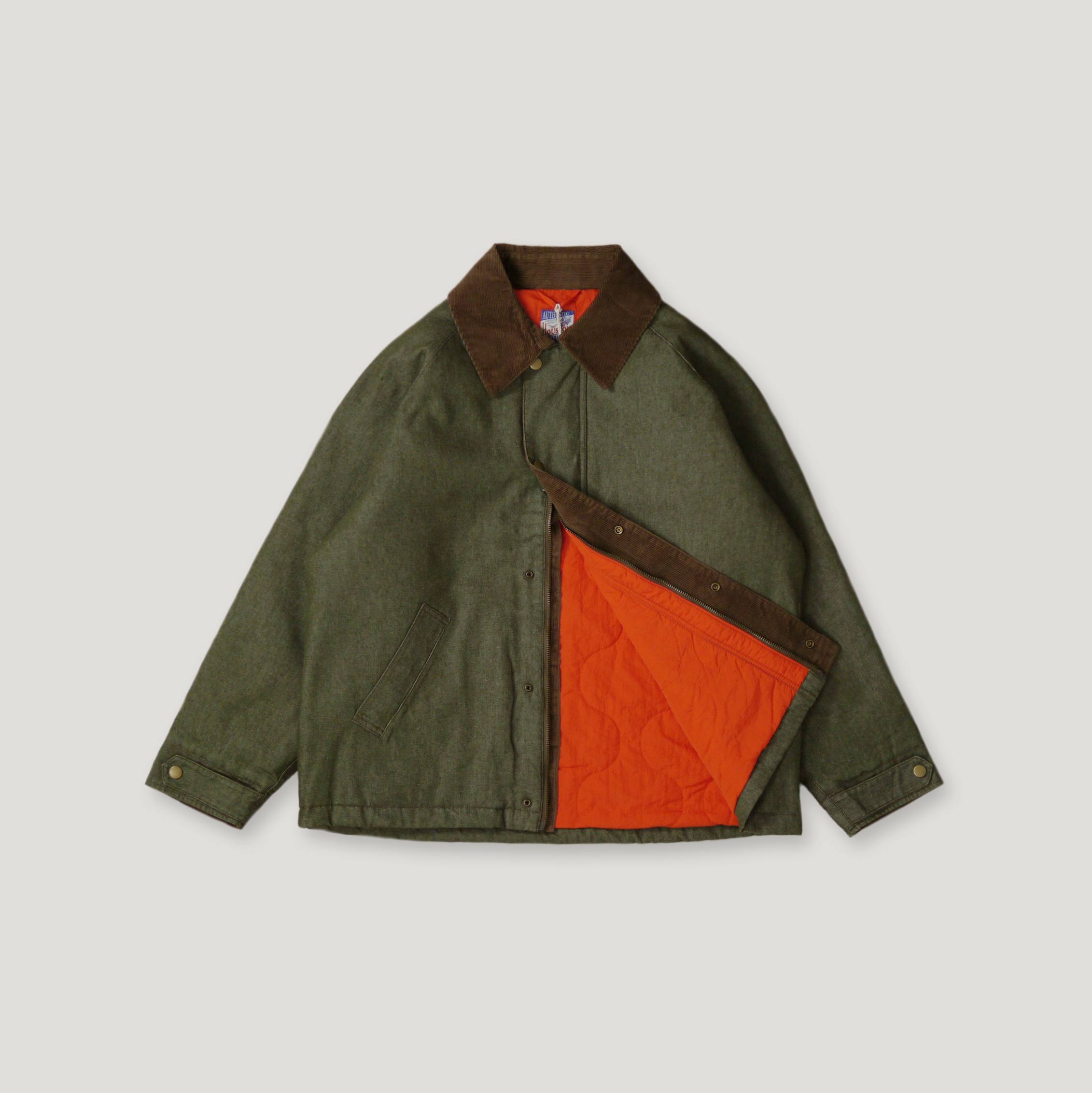 HOUSTON Denim Short Hunting Jacket ╭ 2色╮
