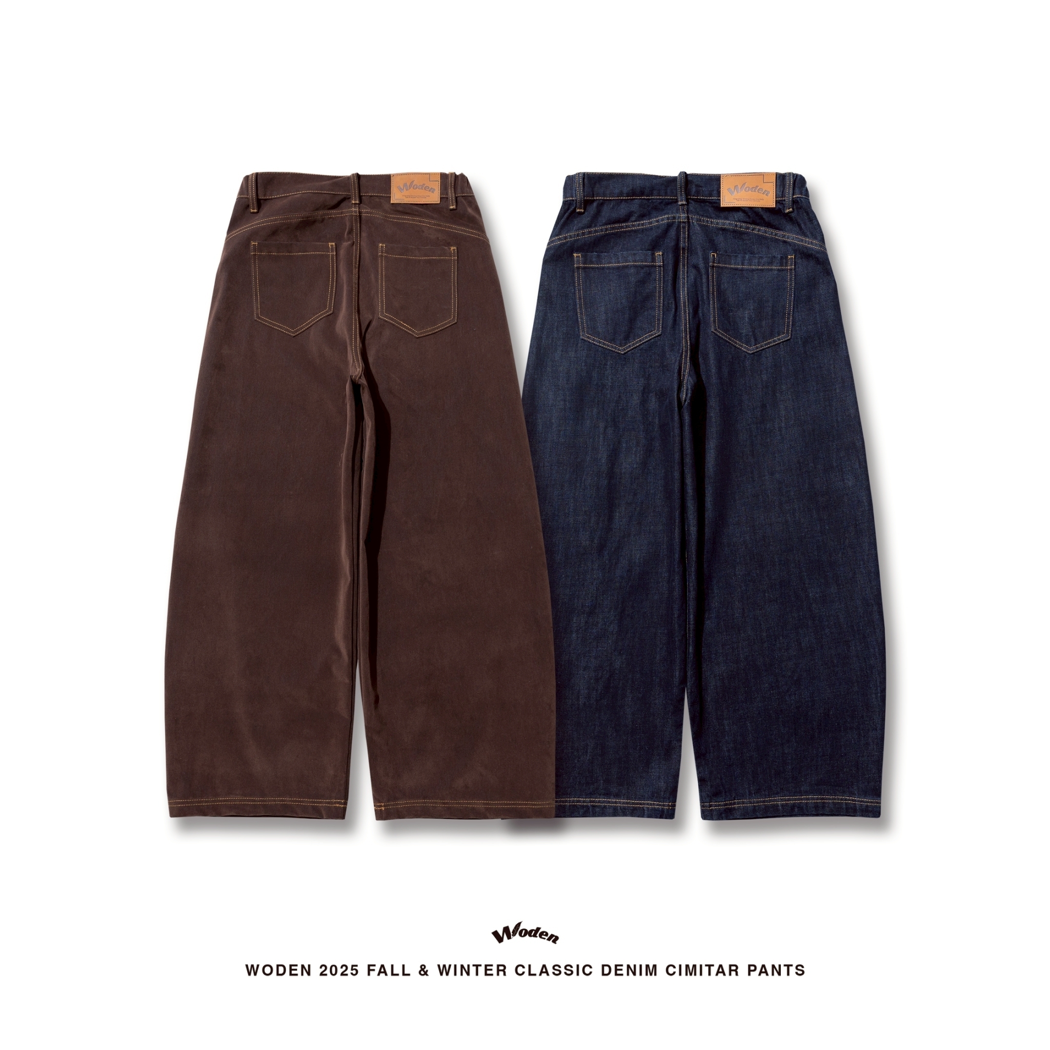 WODEN 2025 Fall & Winter 030 Classic Denim  Pants
