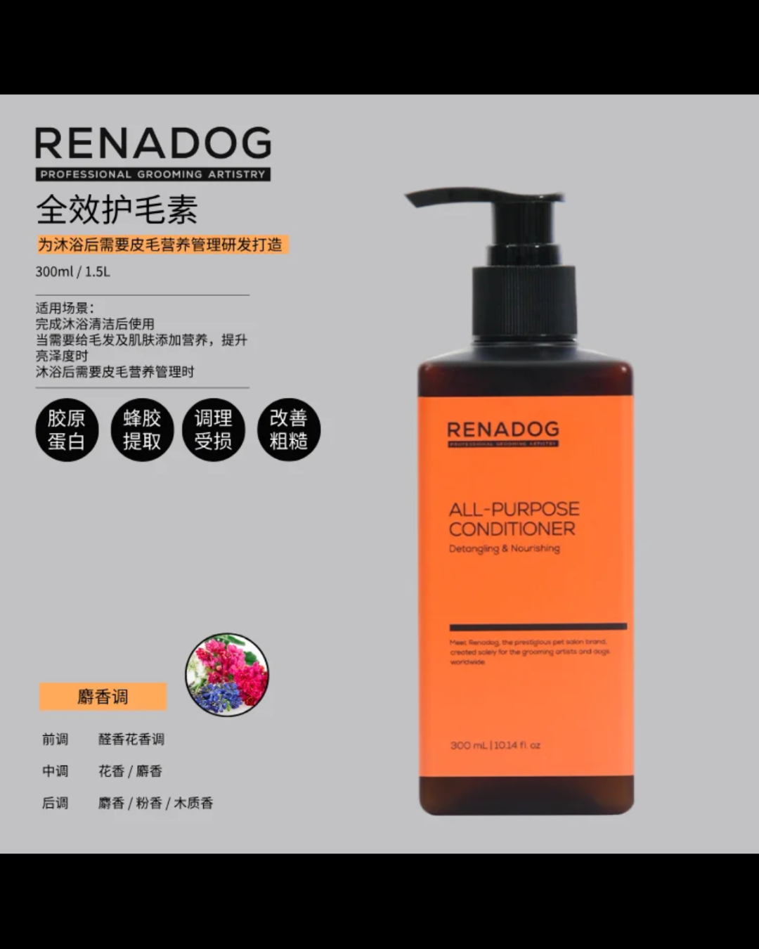 RenaDog摩洛哥堅果護毛素
