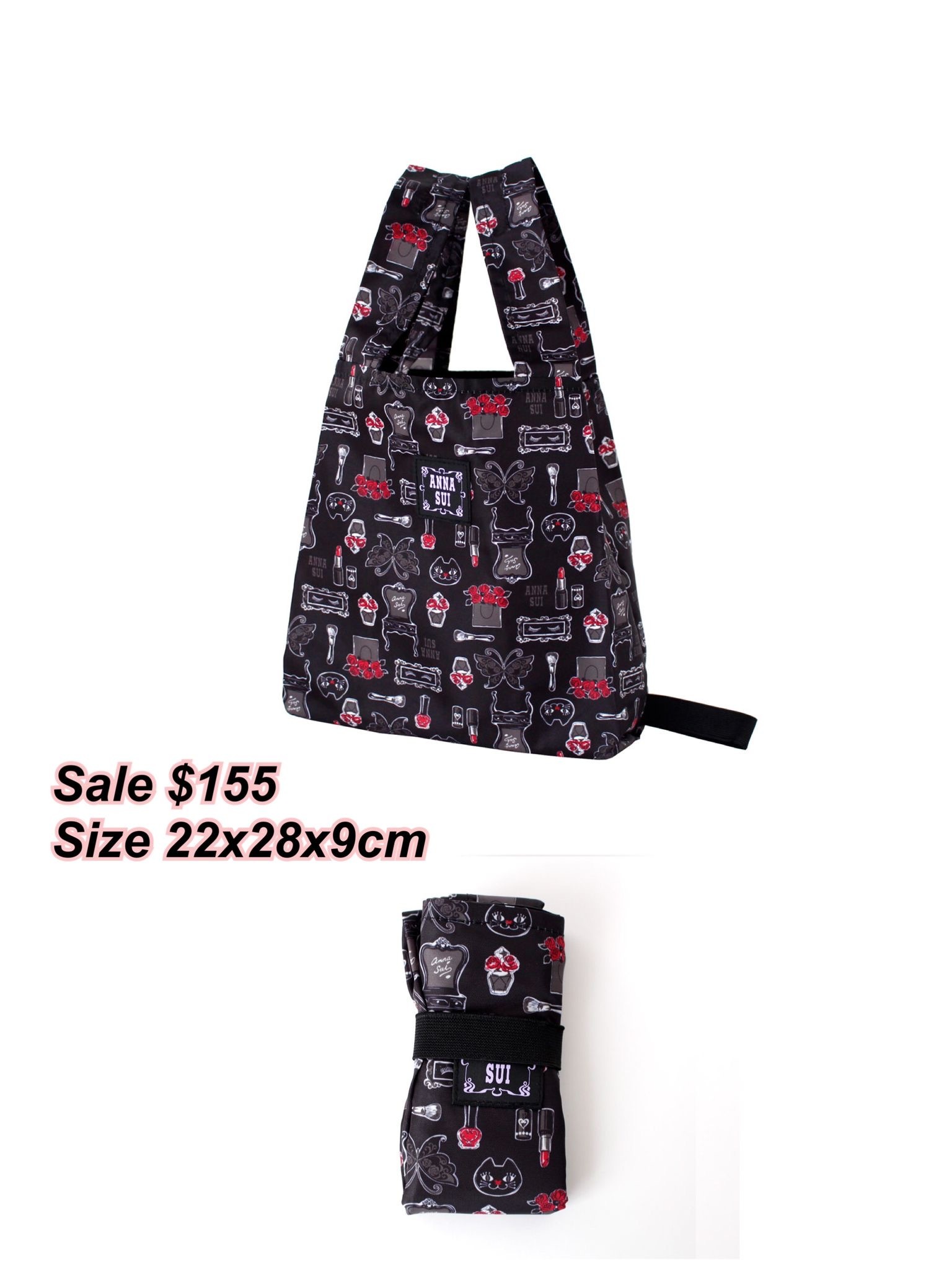 25/12 日本減價Anna sui貓貓環保袋