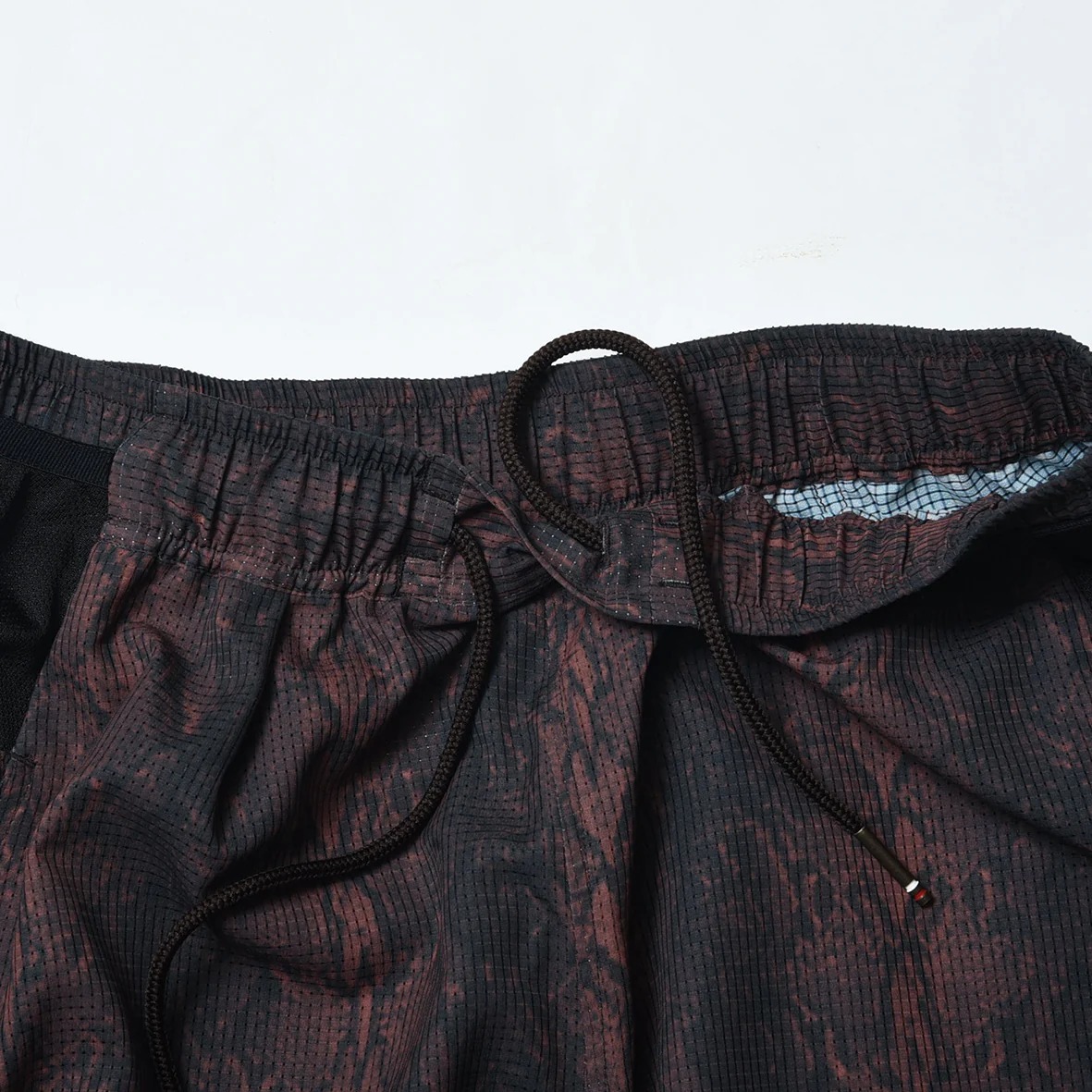 charbon】PYTHON PATTERN 7 POCKETS RACING SHORTS・BROWN