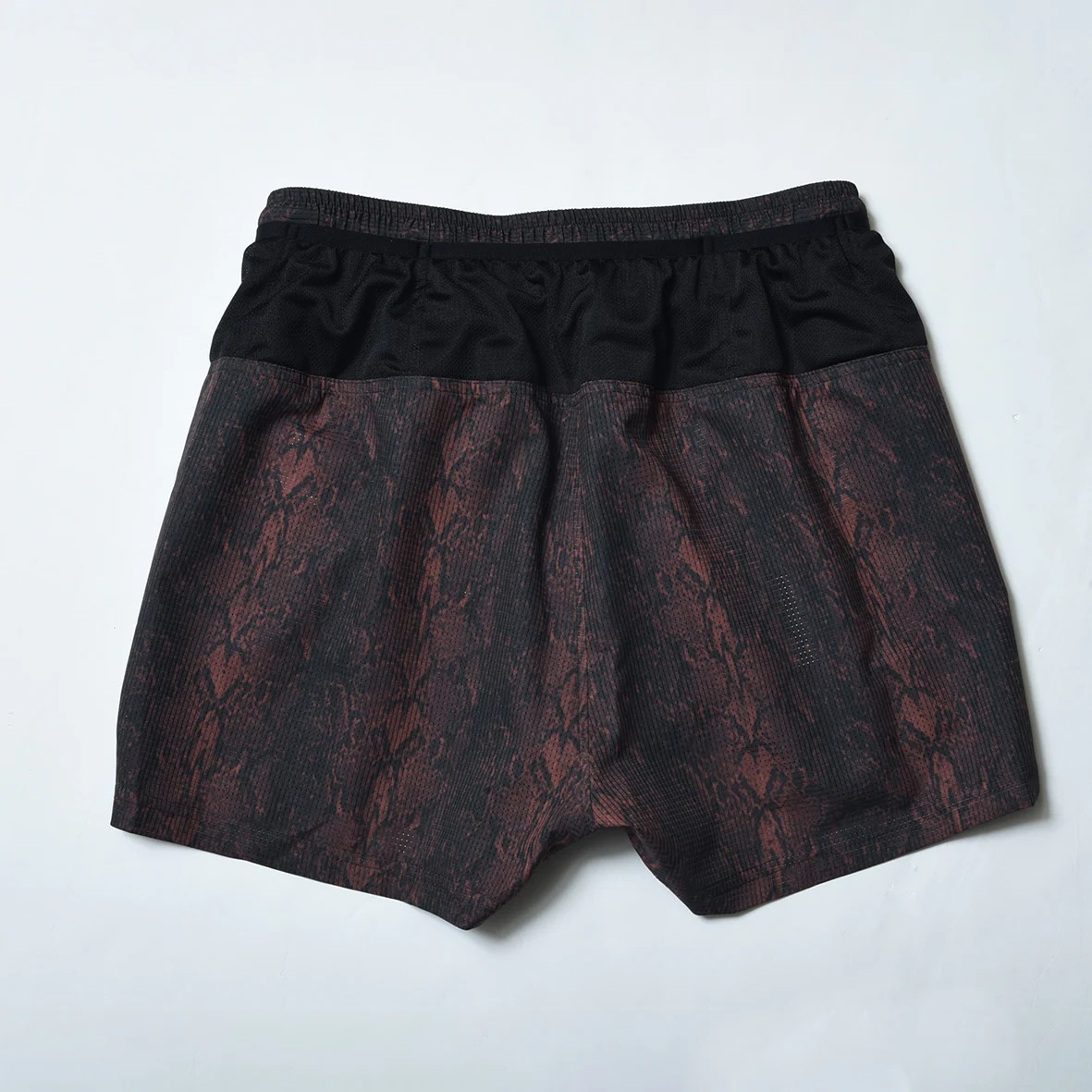 charbon】PYTHON PATTERN 7 POCKETS RACING SHORTS・BROWN