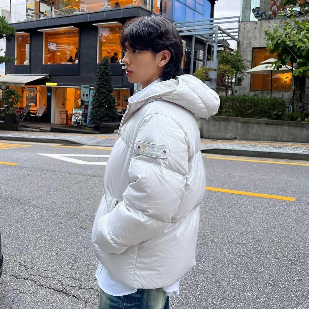 【韓國連線】國家地理 EIRA 短板 羽絨 連帽外套 N254UDW97