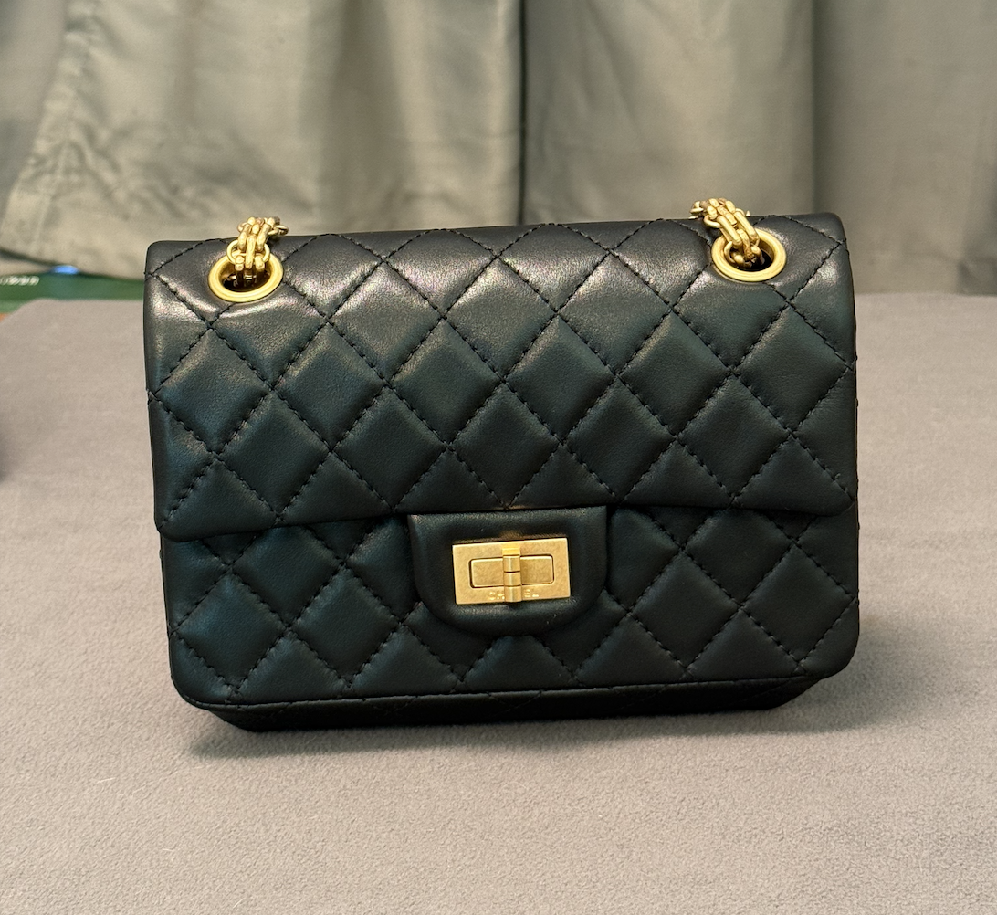 Chanel Mini 2.55 經典黑色菱格手袋｜全新 Full Set｜現貨｜新年禮物首選