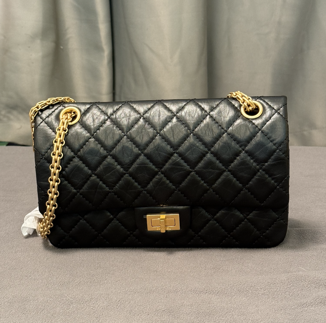 Chanel 2.55 Small 經典黑色菱格手袋｜全新 Full Set｜現貨｜新年禮物首選