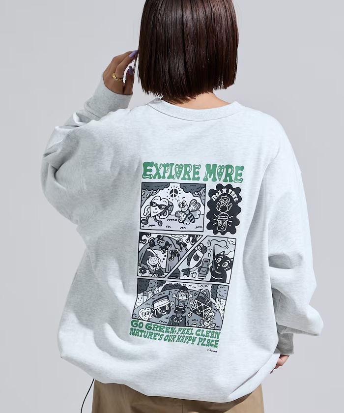 日本 Coleman x Chocomoo x Freak's Store Sweatshirt Series