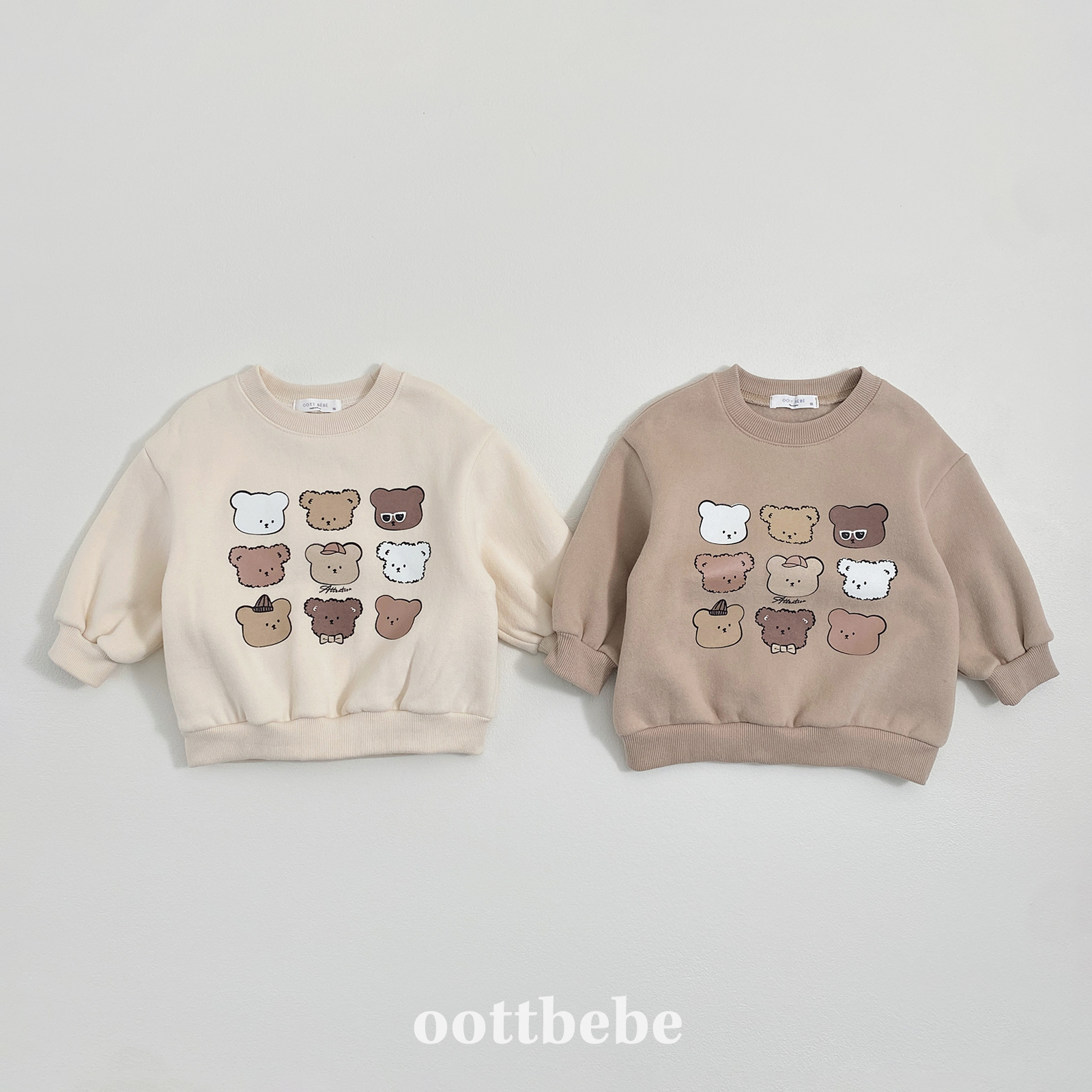 KR OOTTBEBE 熊仔衛衣｜2色