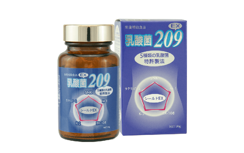 乳酸菌209EX｜1802 億日本特許專利益生菌｜SNK 微粒型乳酸菌｜調整體質