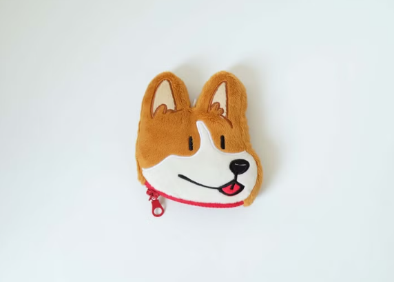 泰國插畫品牌zky.studio|柯基造型零錢包