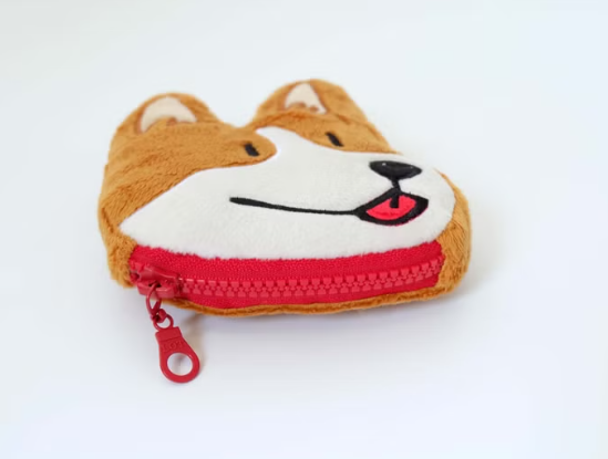 泰國插畫品牌zky.studio|柯基造型零錢包