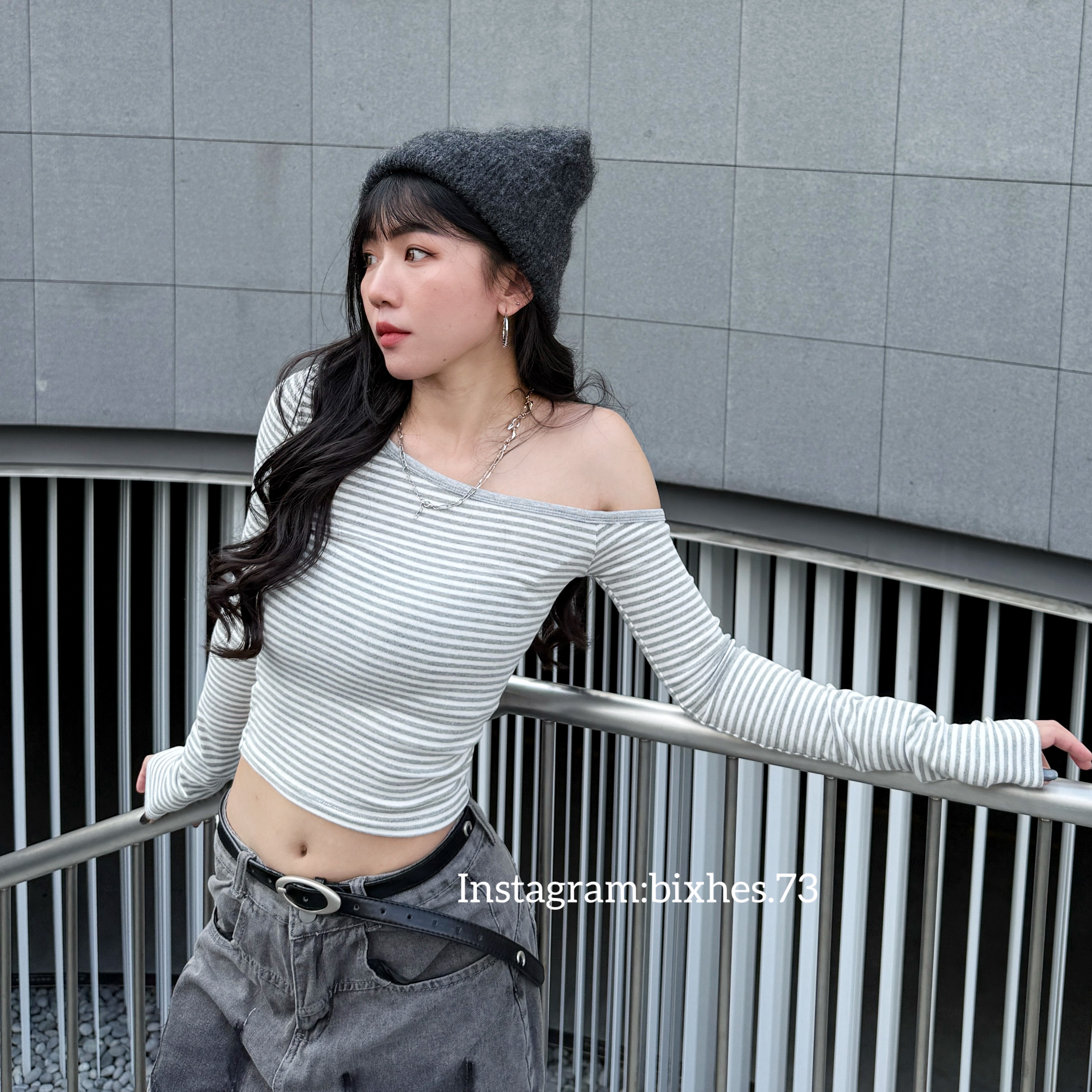 極簡厚實毛帽(H00053)