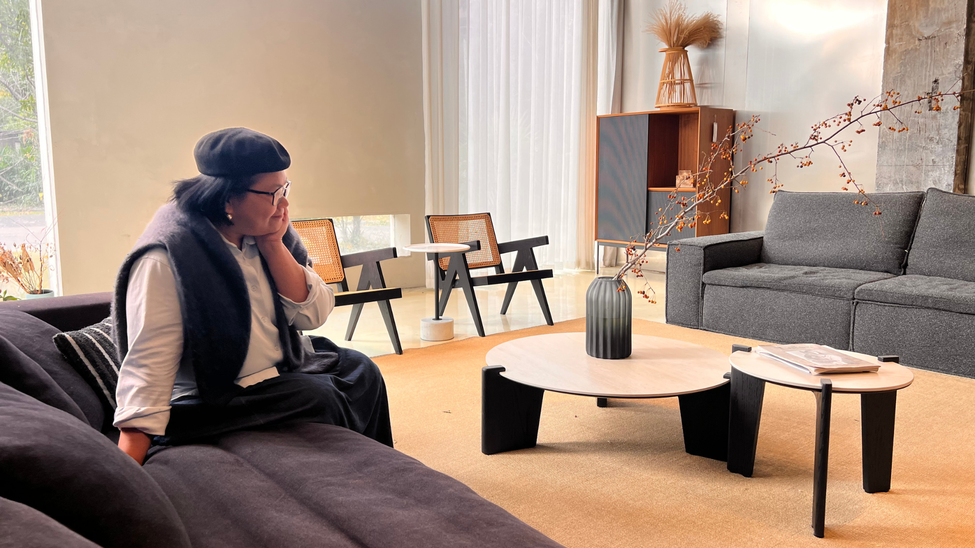 自然系客廳空間