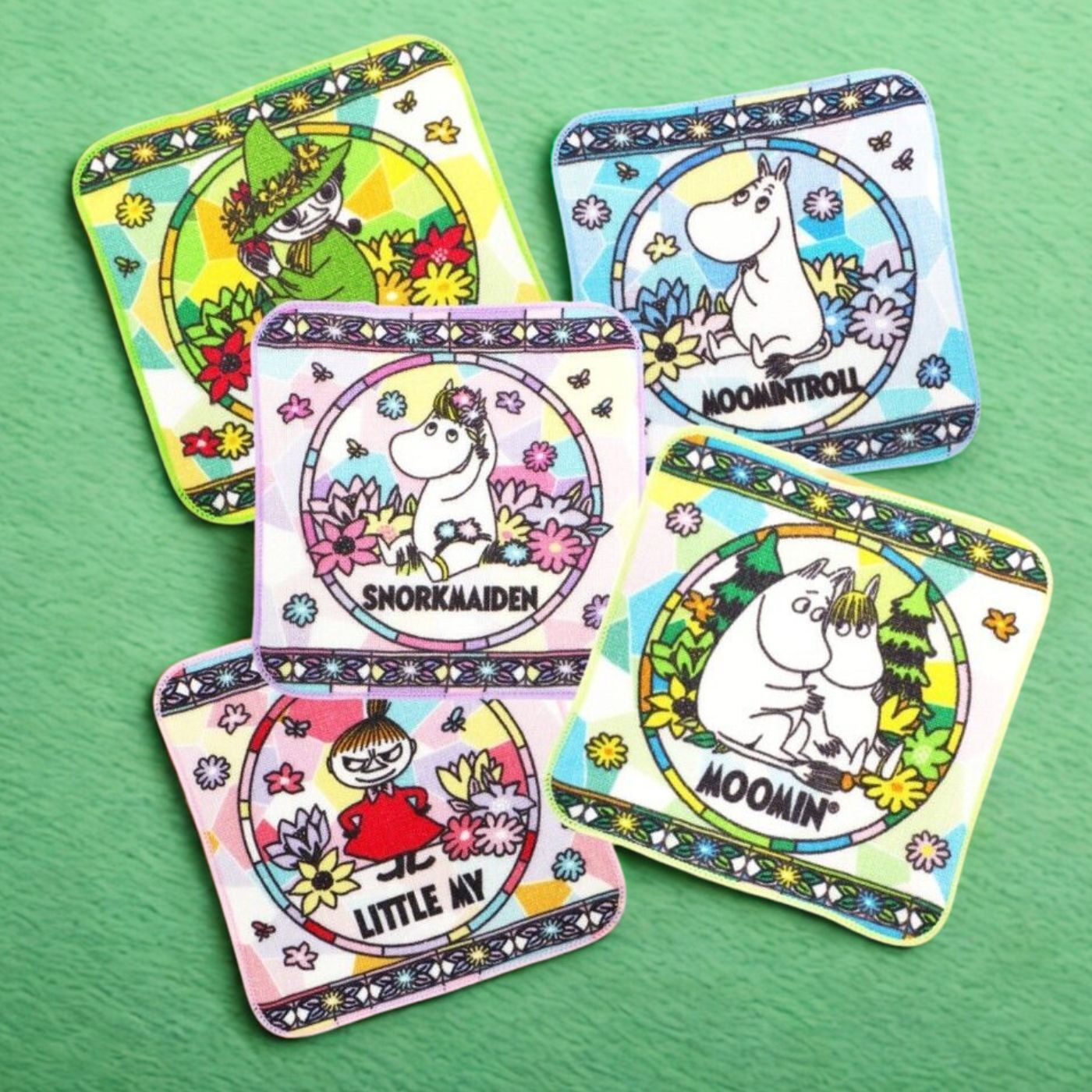 姆明一族 |  5P兒童純棉多用途抹手巾