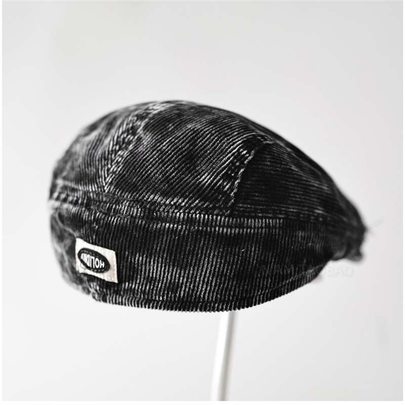 水洗 x 燈芯絨 | 美式水洗畫家帽【HTPC69】