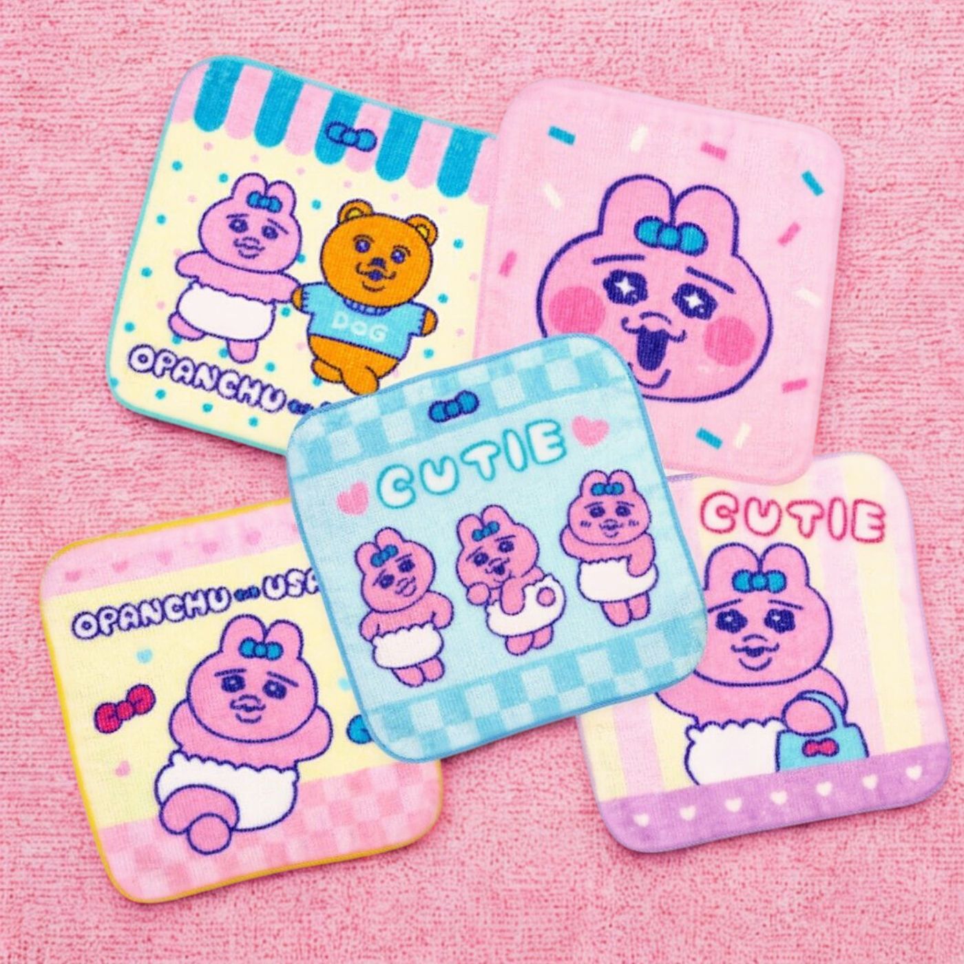 褲褲兔 底褲兔 5P兒童多用途抹手巾