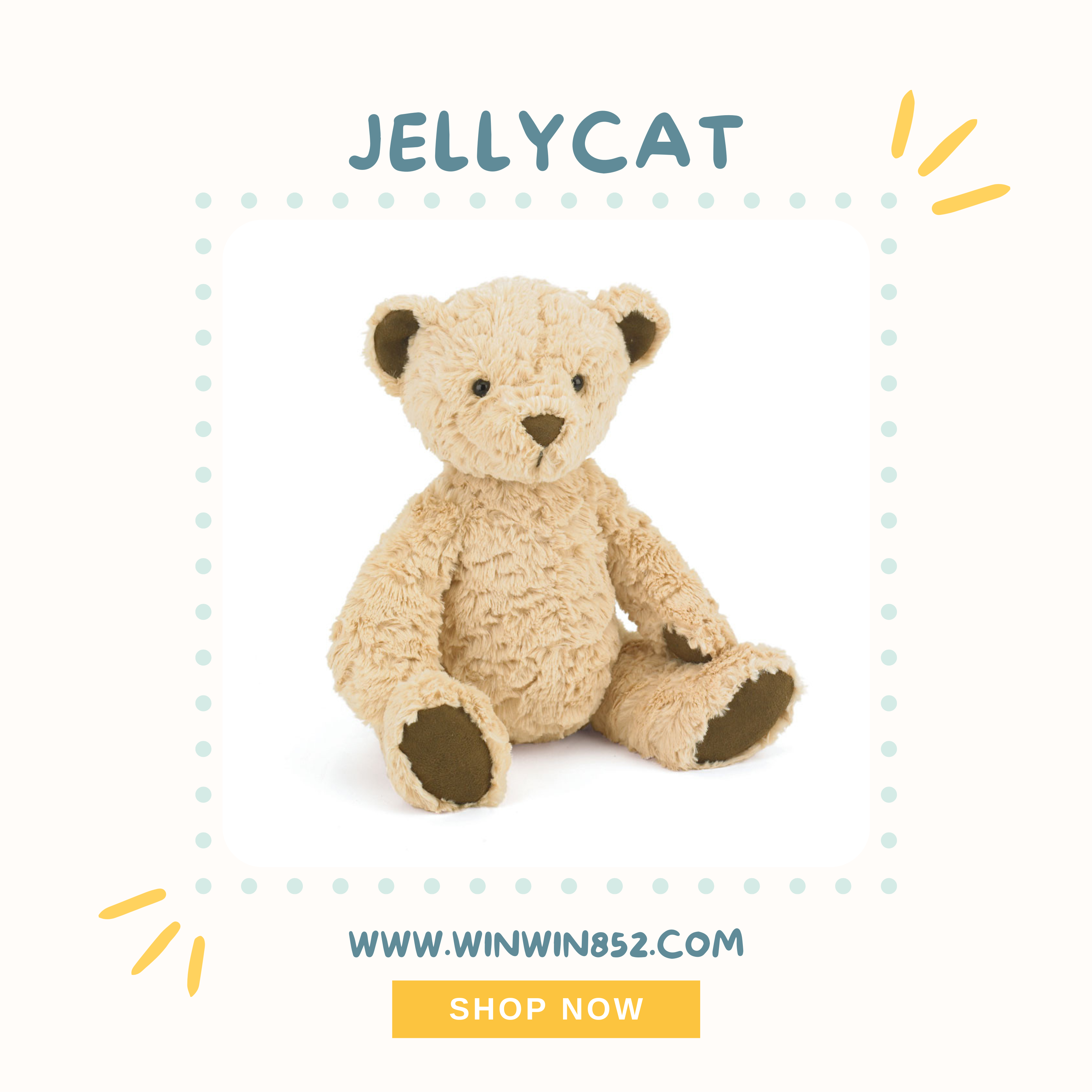 Jellycat Edward Bear Medium