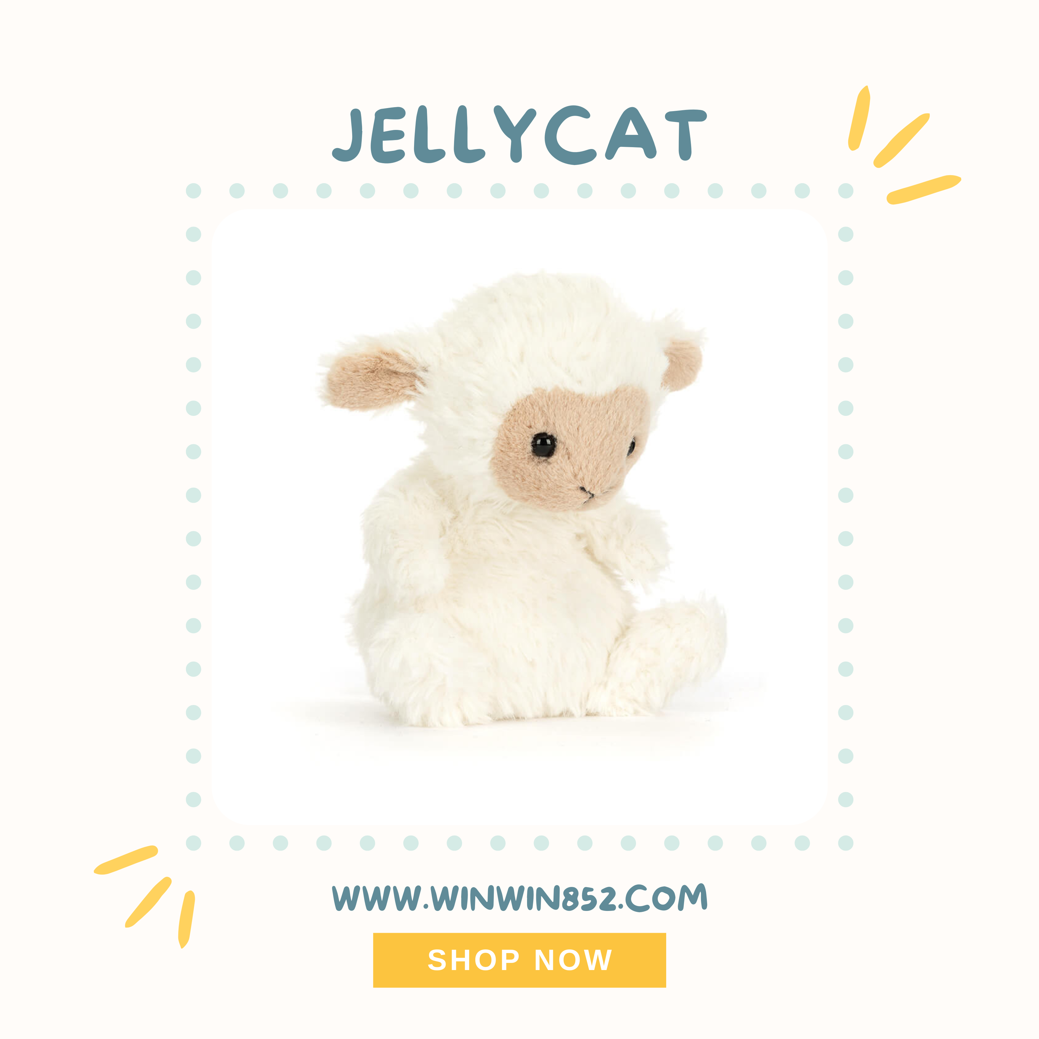 Jellycat Yummy Lamb