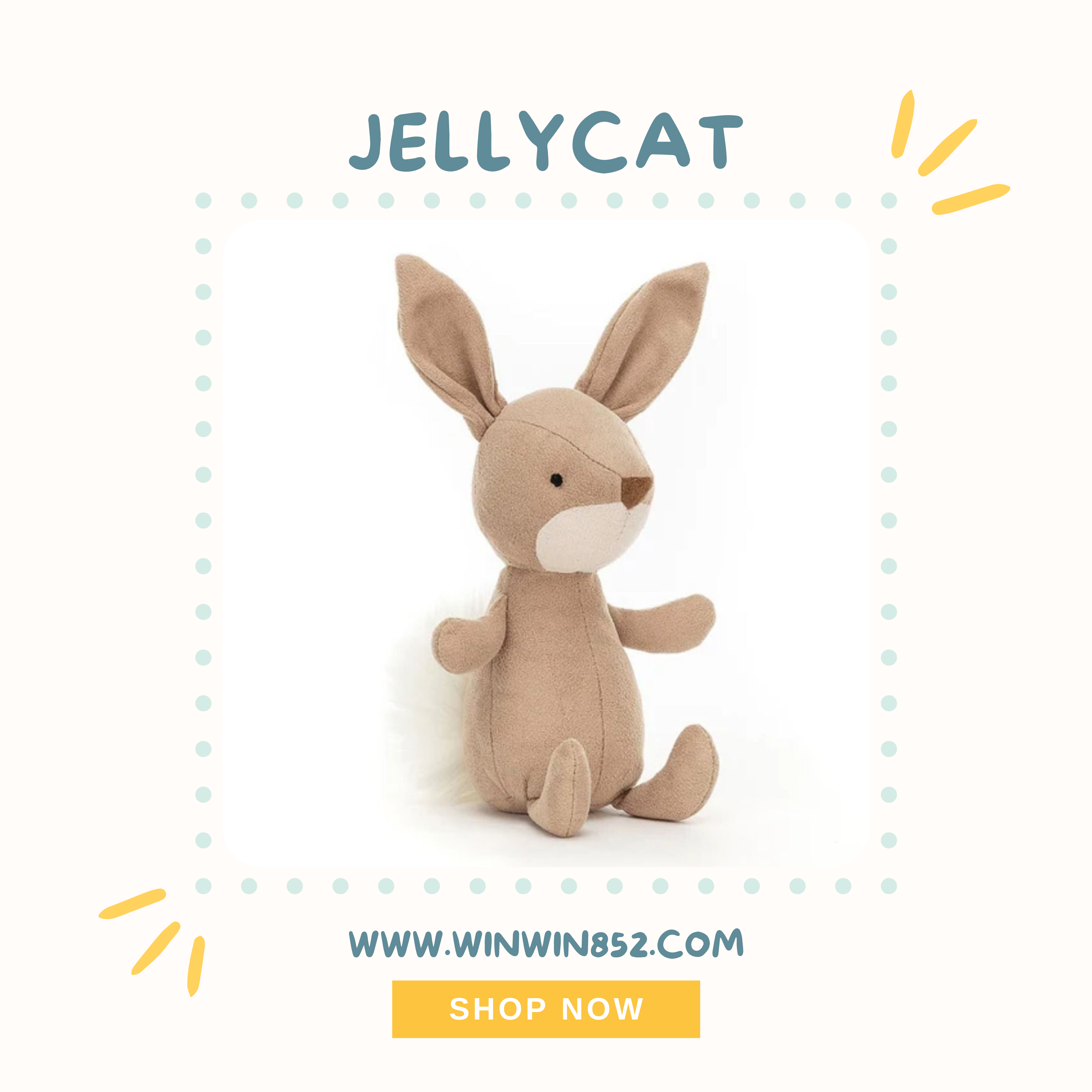 Jellycat Suedetta Bunny