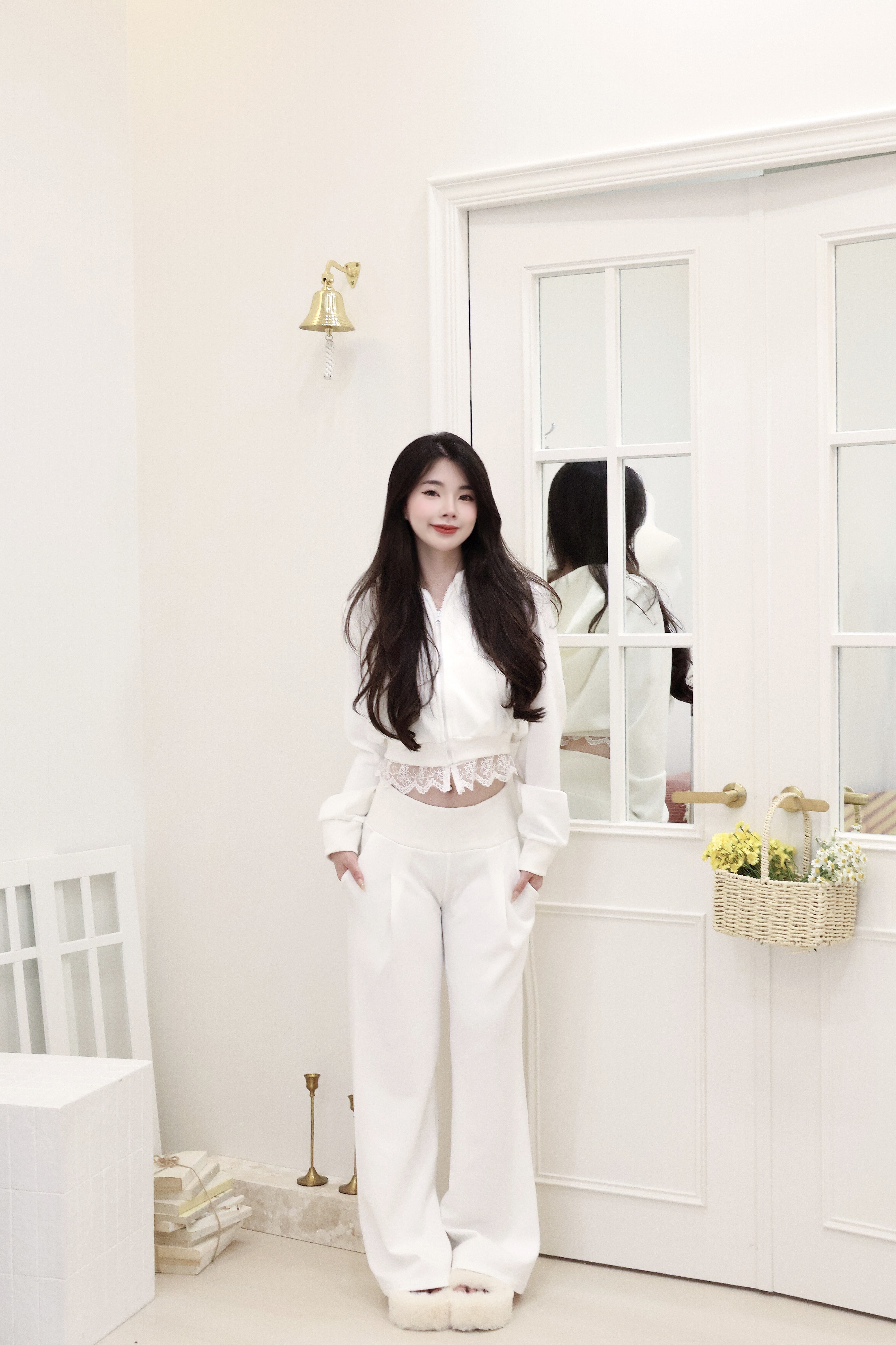 白月光🤍蕾絲慵懶套裝