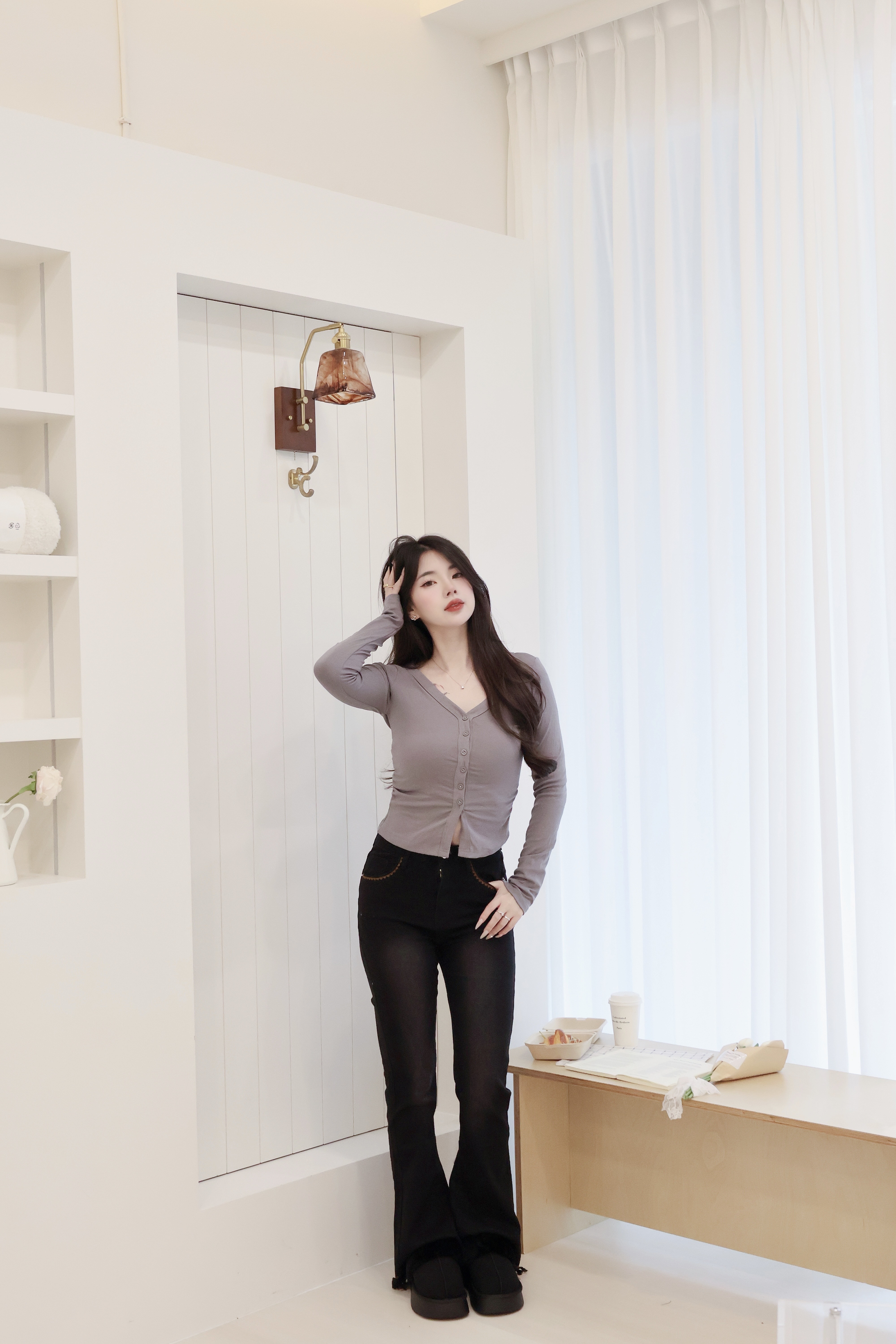 御姐私服🌶️V領開衫