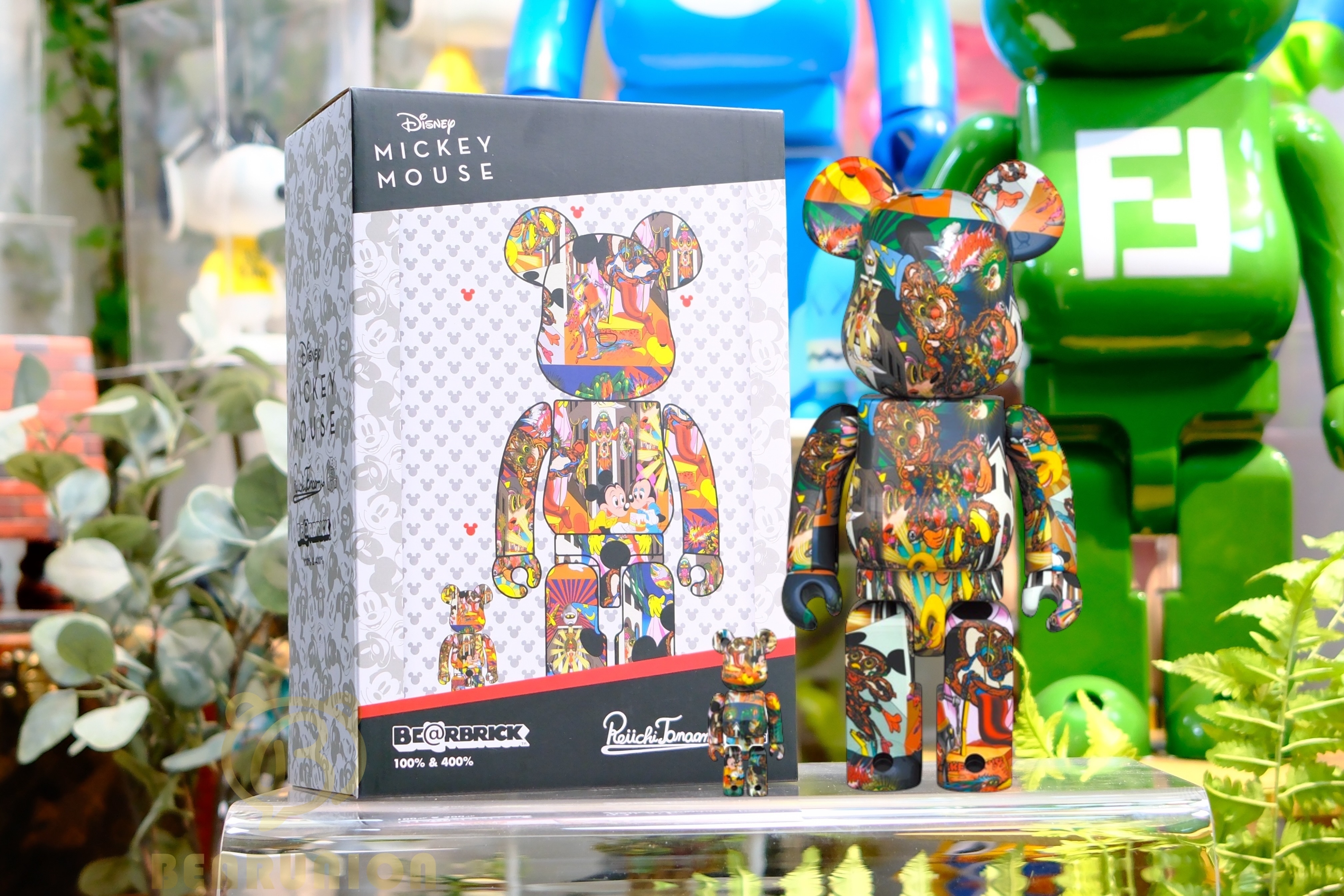🥇現貨🥇Bearbrick 400% 100% 田名網敬一 MICKEY MOUSE