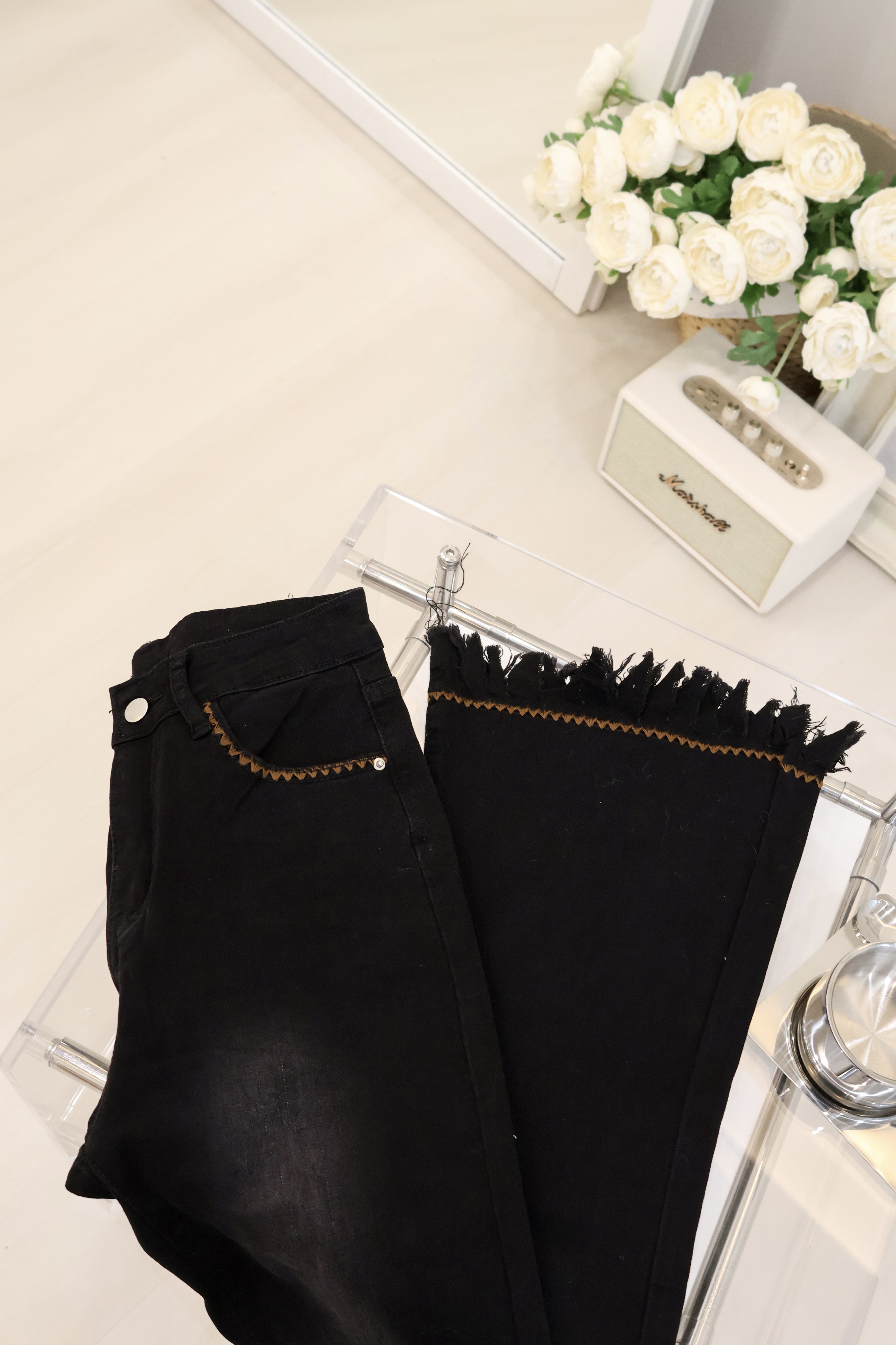 逆天長腿🤎喇叭褲