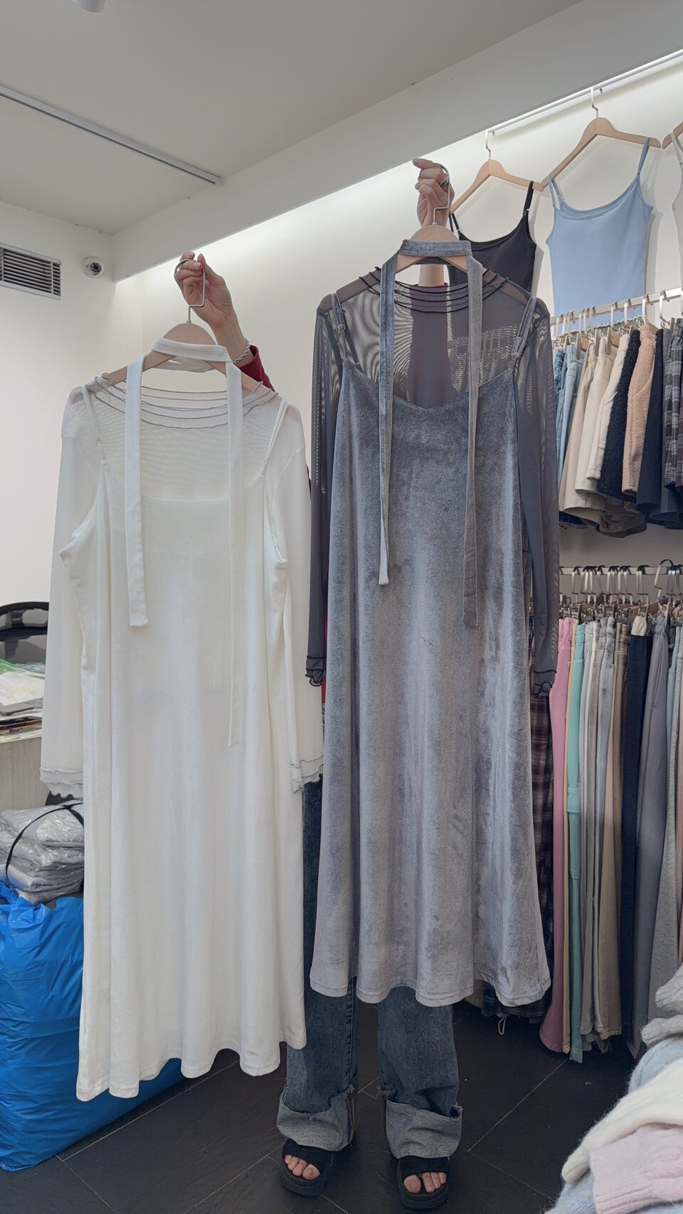 蜜桃絨仙女洋裝  3colors