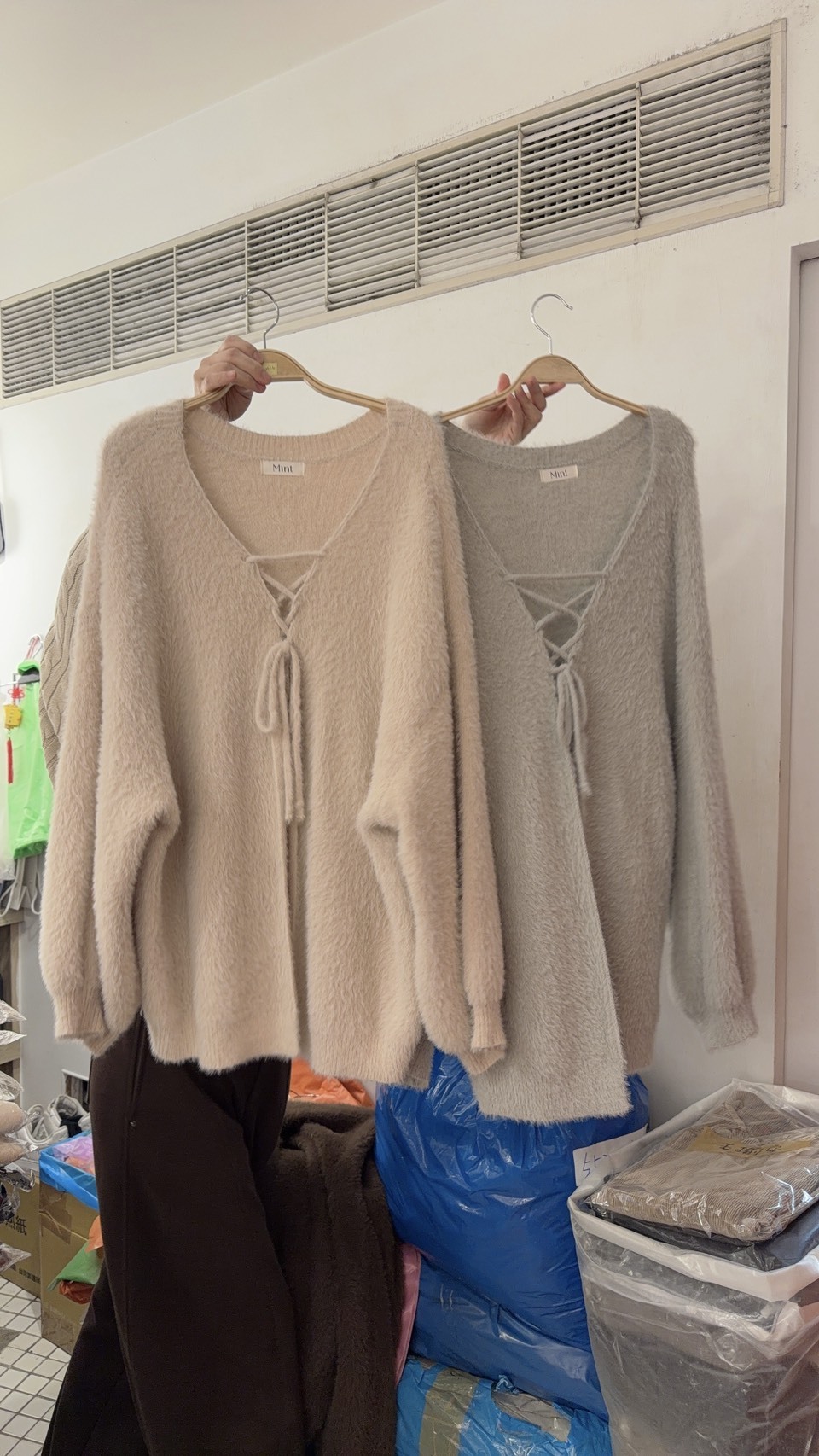 軟糯感長版罩衫 4colors