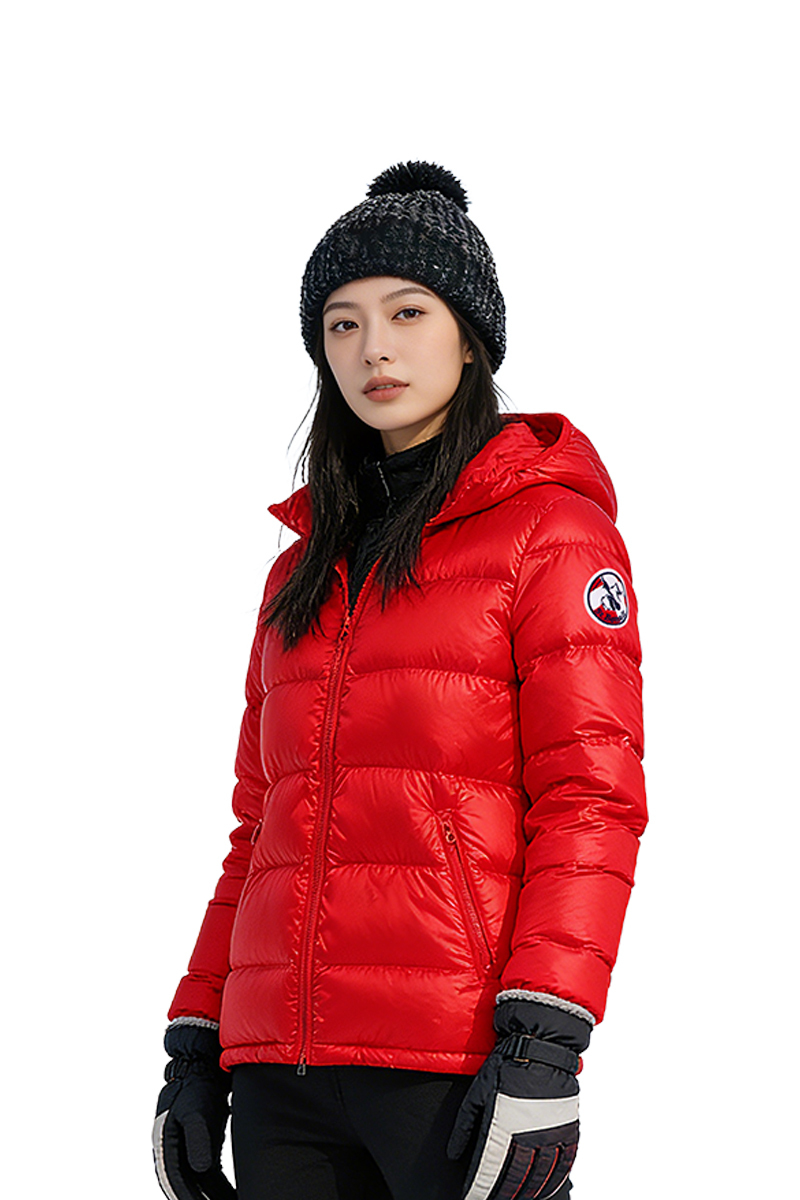 頂級白鵝絨 連帽羽絨外套│女款 FW9030