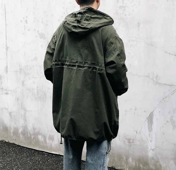 ON SALE: VISVIM CHINOOK PONCHO 3L DMGD *NATURAL DYE 天然染 - PRE ORDER ITEM (預訂中)