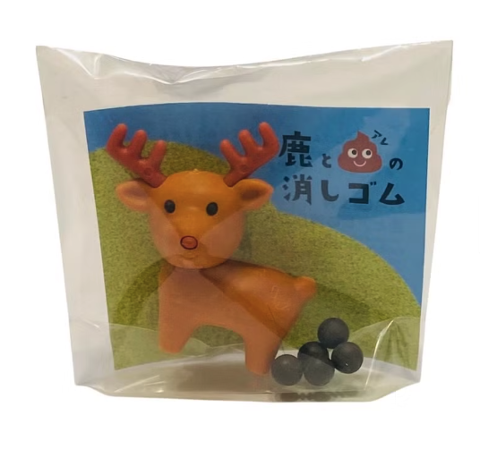 『Coto mono』鹿與小東西造型橡皮擦
