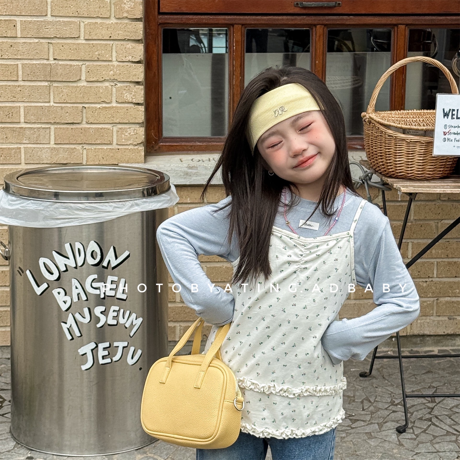 兩色浪漫花邊疊穿背心